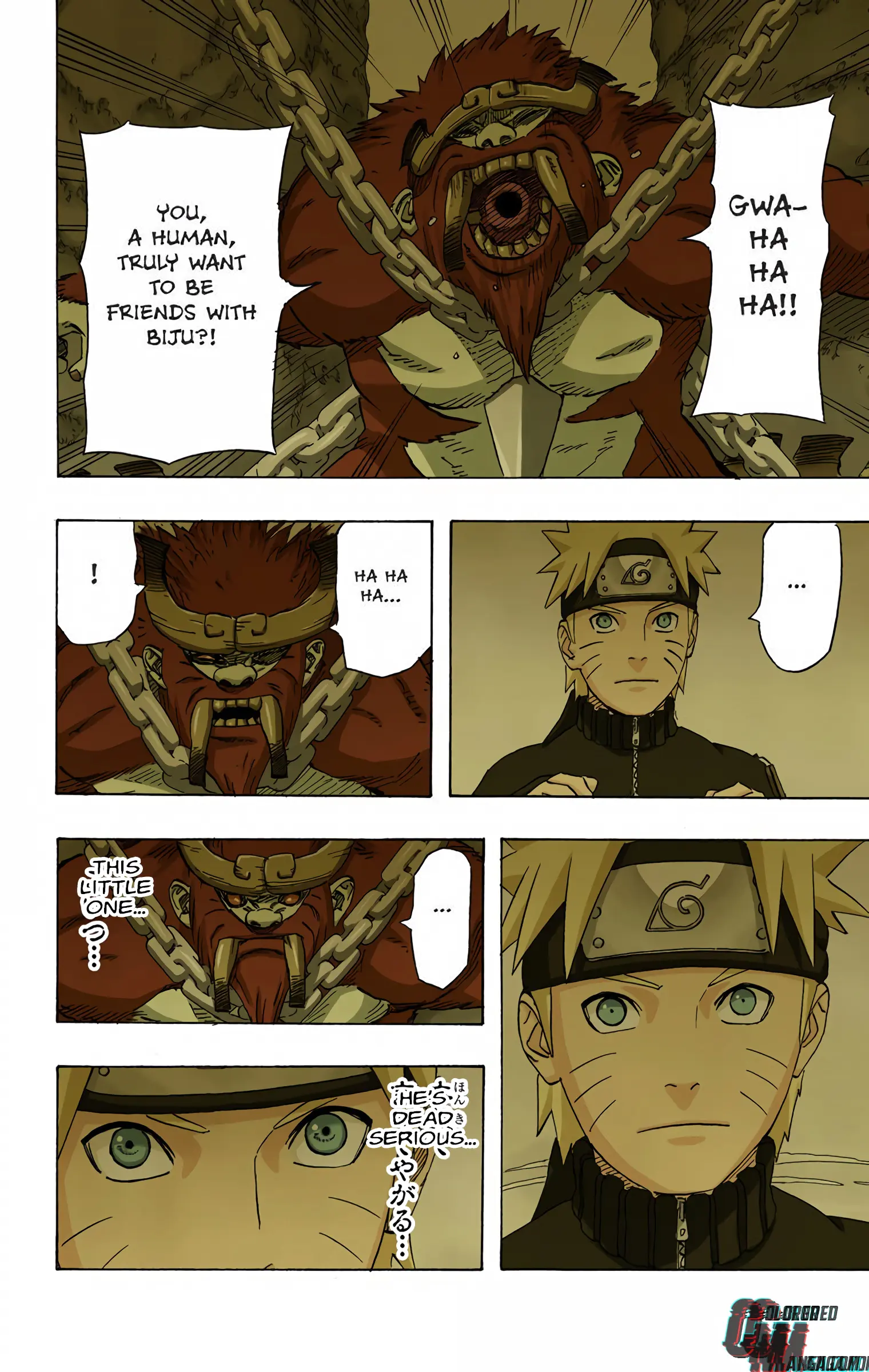 Naruto Colored Manga Online, chapter 568, page 16