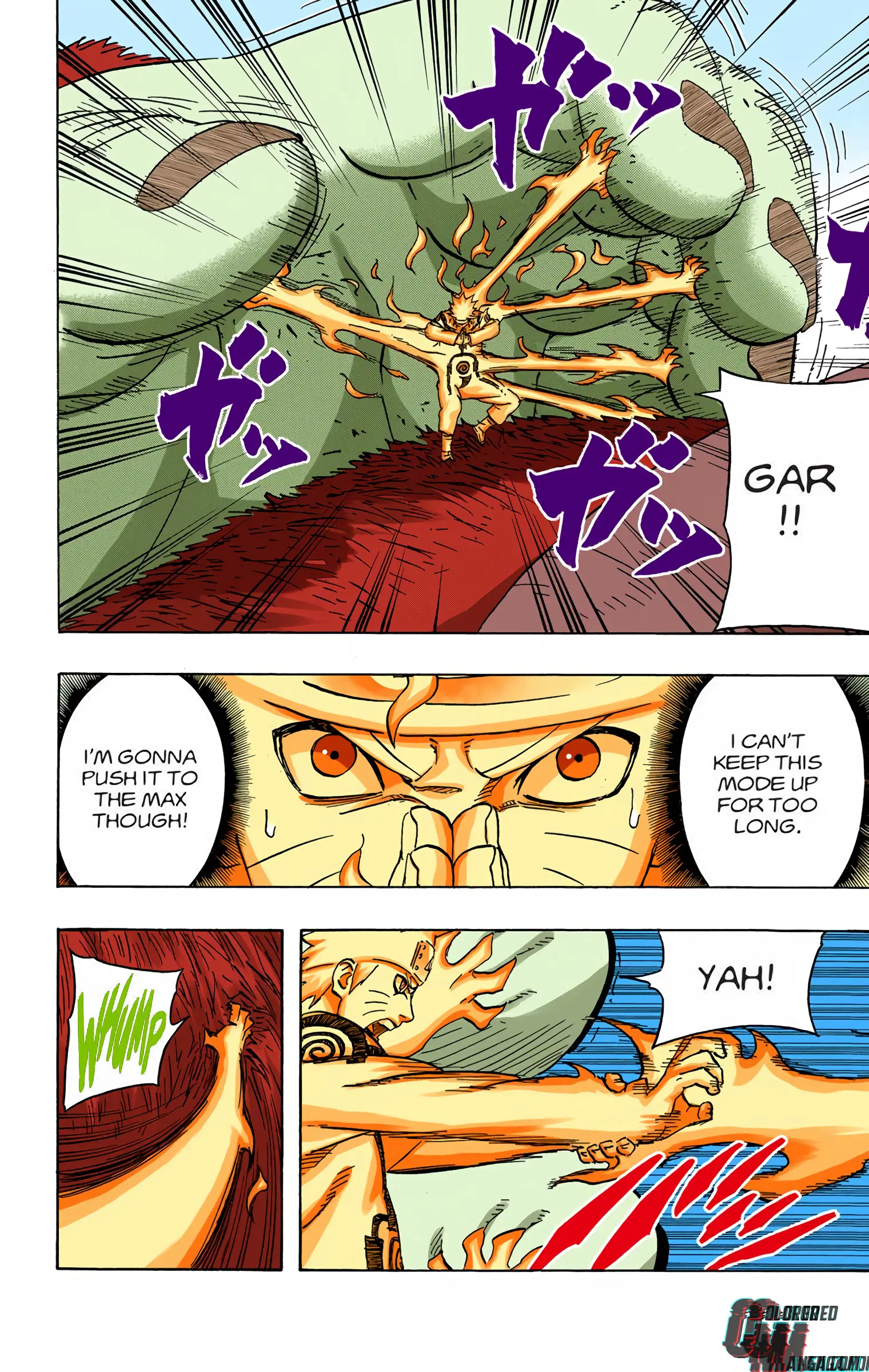 Naruto Colored Manga Online, chapter 569, page 8