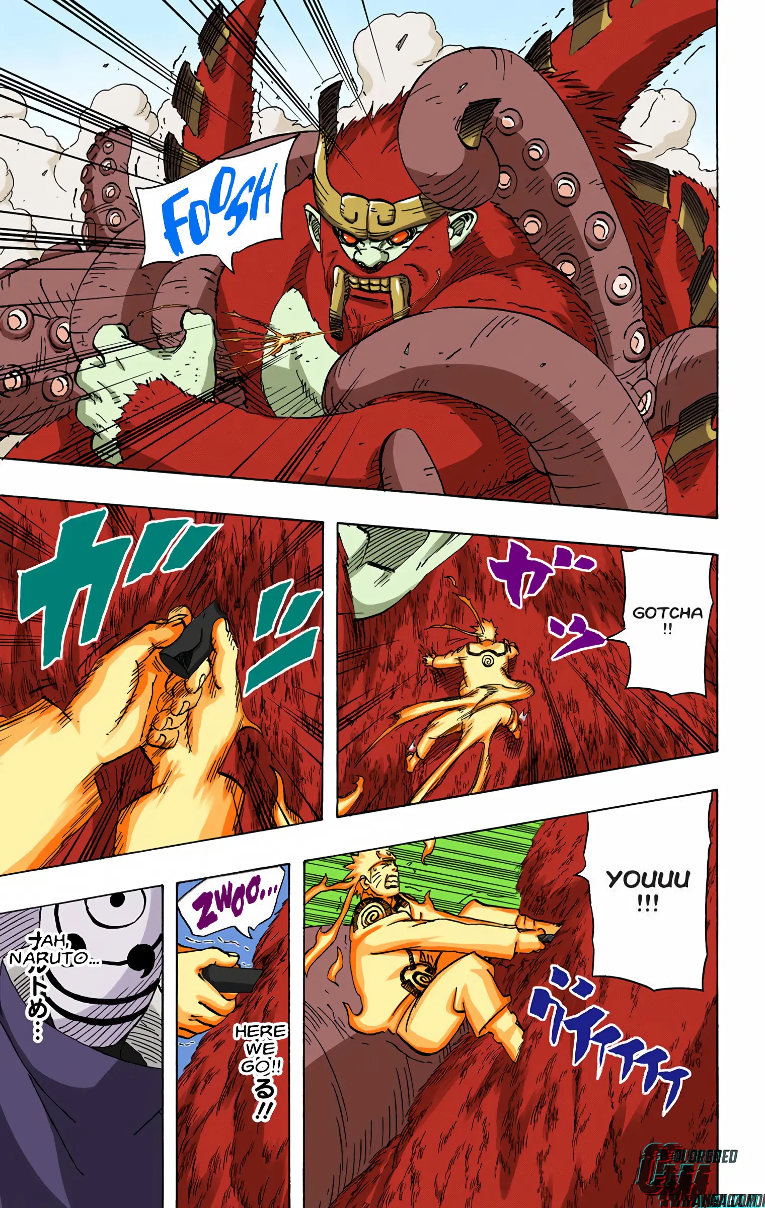 Naruto Colored Manga Online, chapter 569, page 9