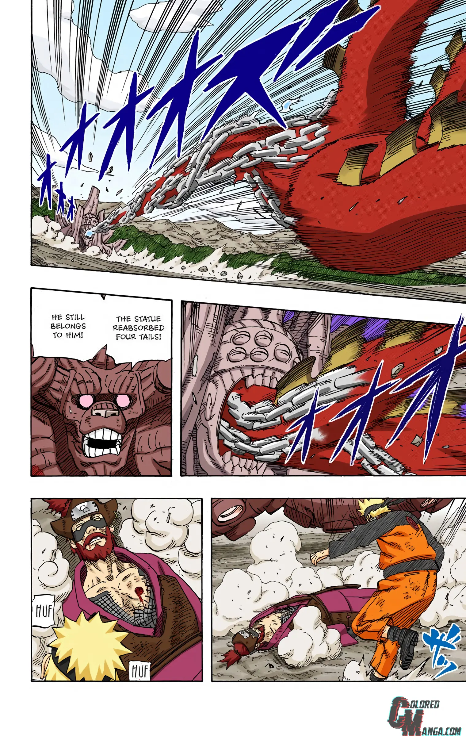 Naruto Colored Manga Online, chapter 570, page 6