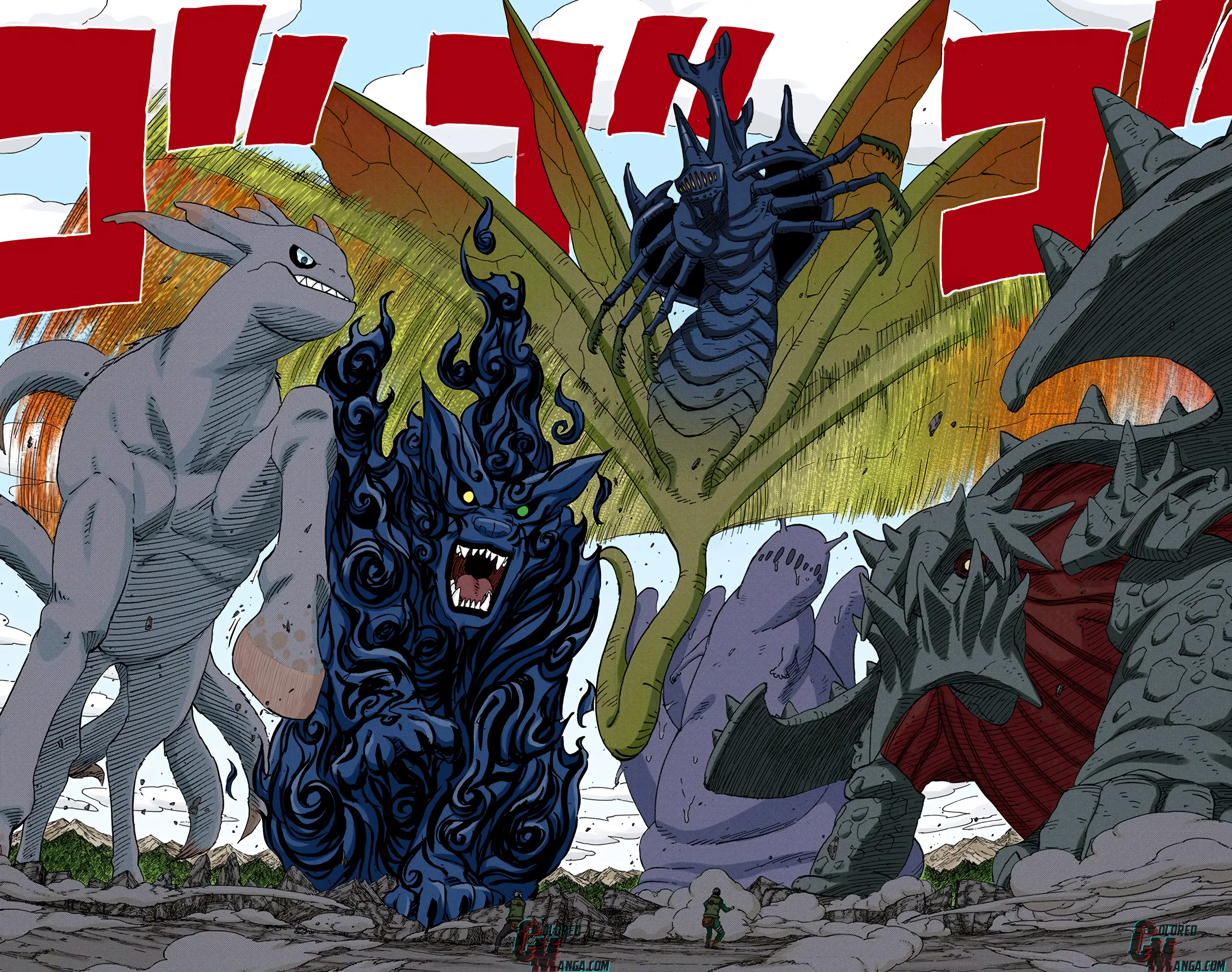 Naruto Colored Manga Online, chapter 570, page 8