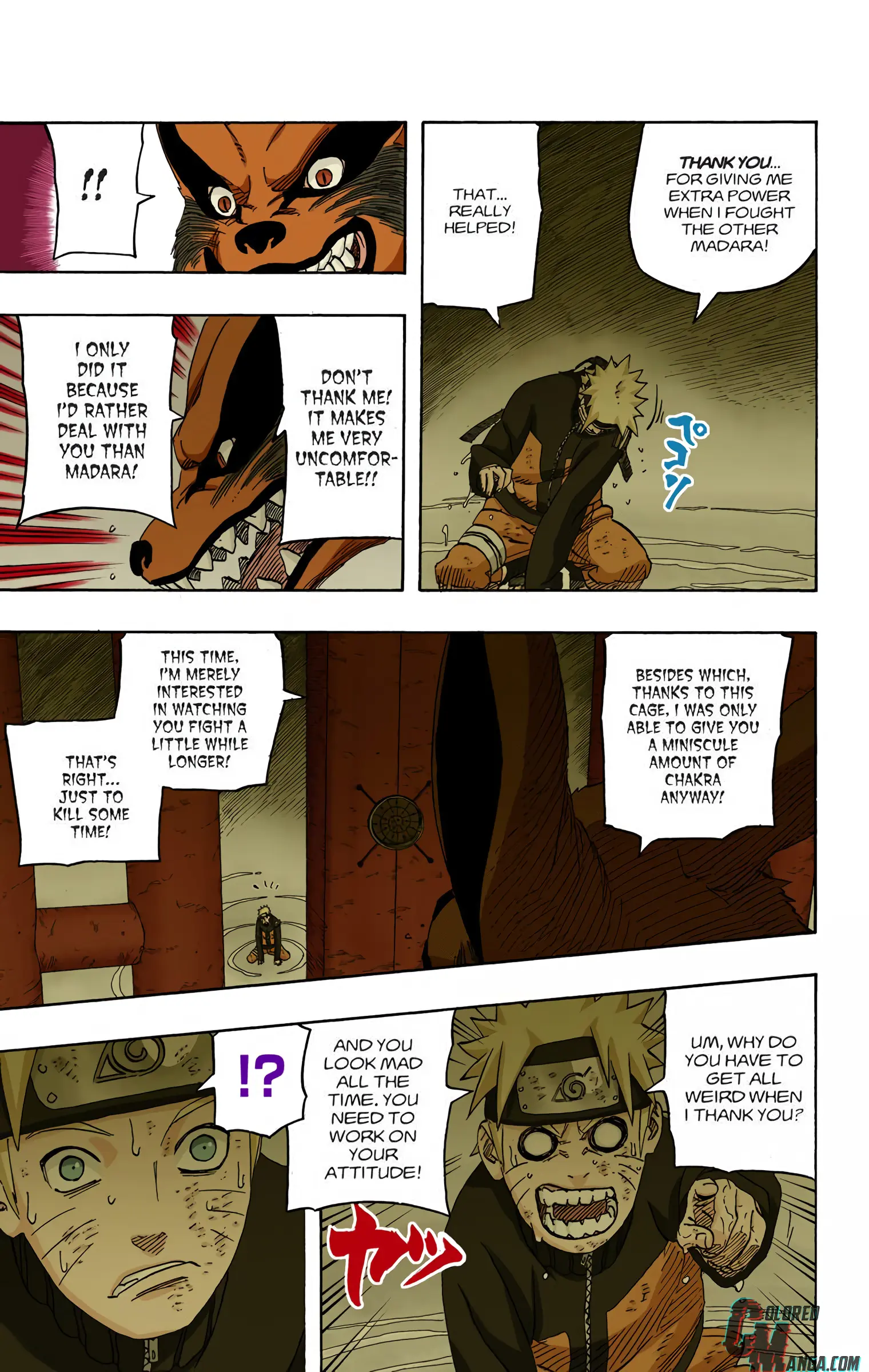 Naruto Colored Manga Online, chapter 570, page 10