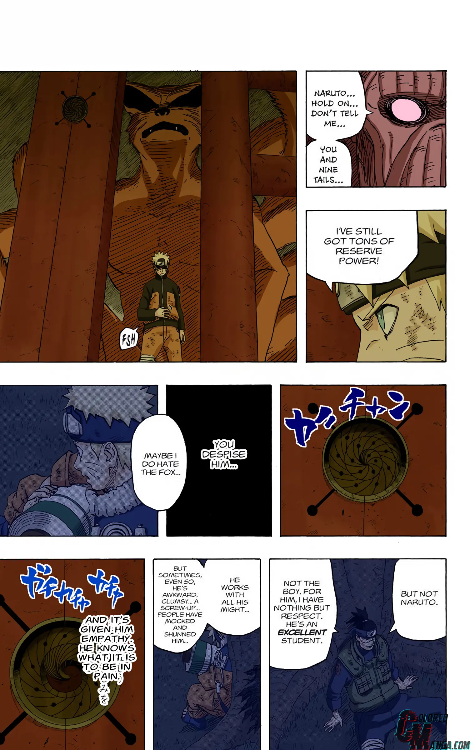 Naruto Colored Manga Online, chapter 570, page 14