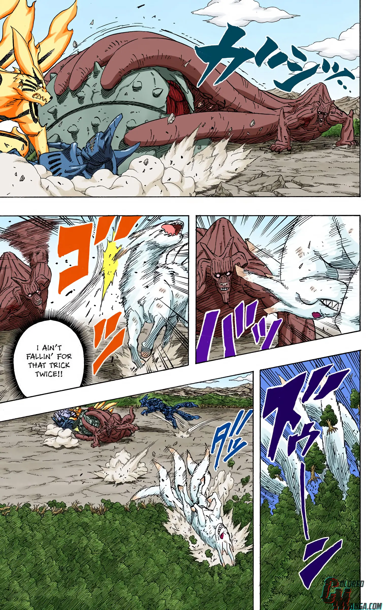 Naruto Colored Manga Online, chapter 571, page 9