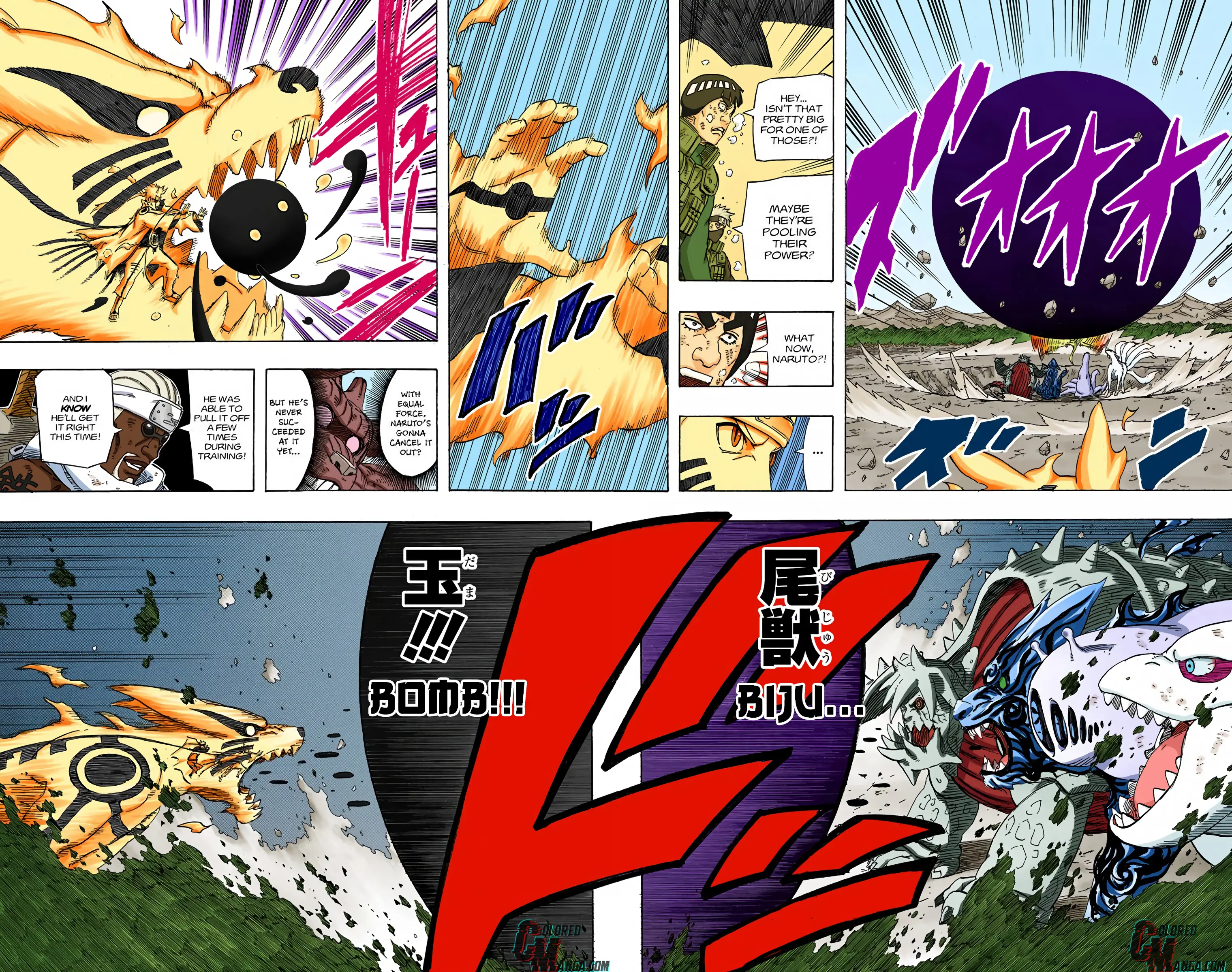 Naruto Colored Manga Online, chapter 571, page 12