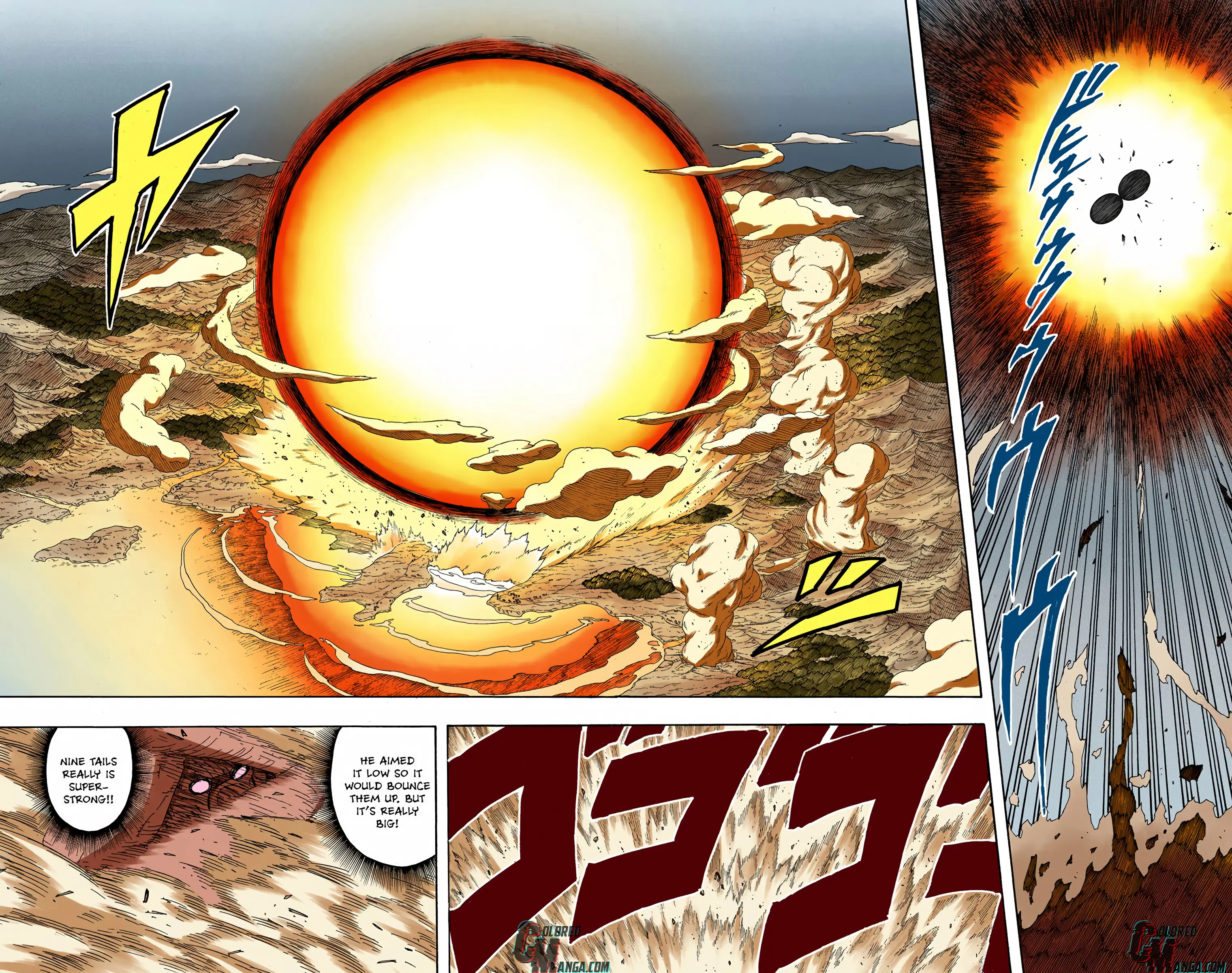 Naruto Colored Manga Online, chapter 572, page 2