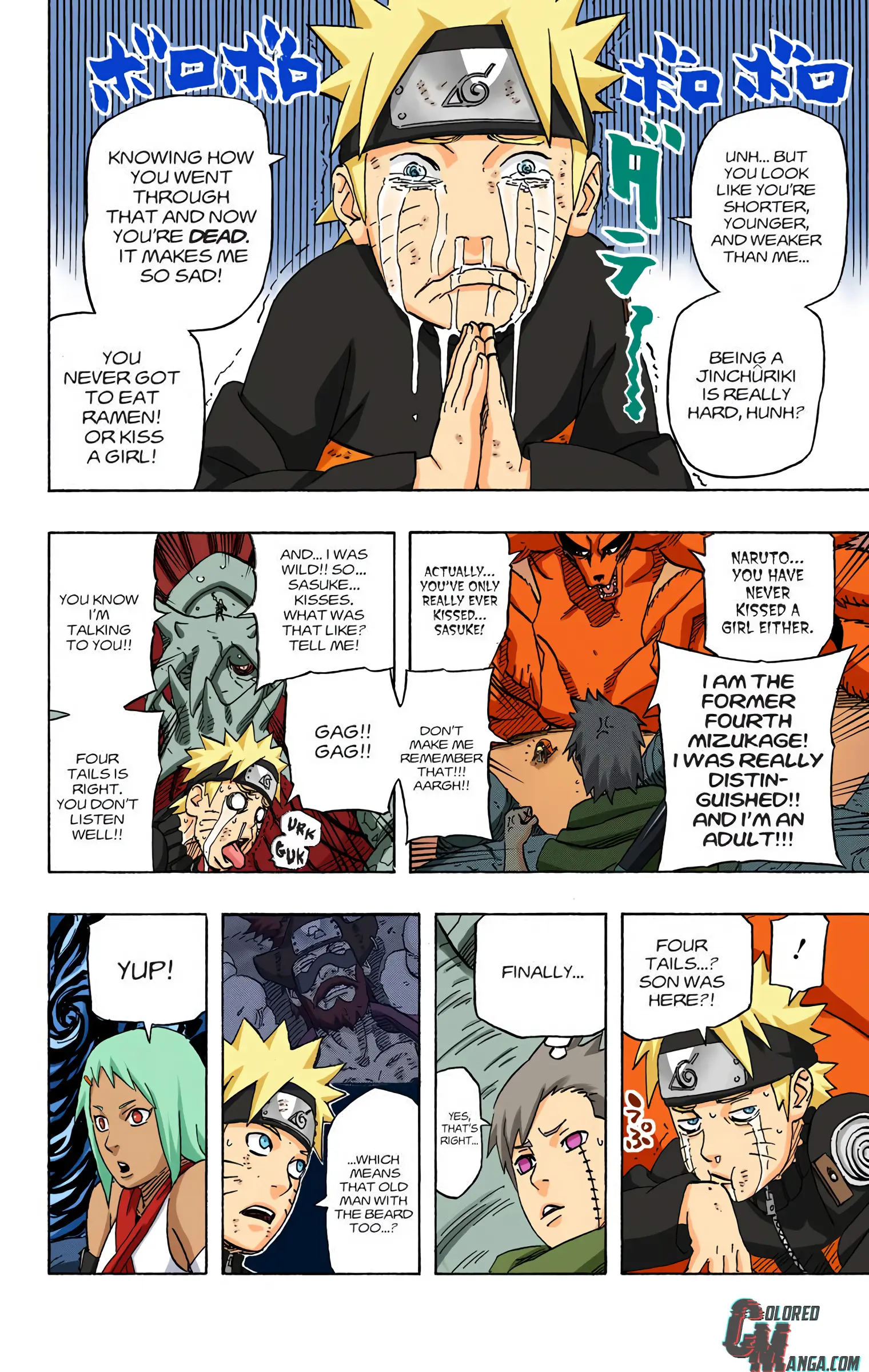 Naruto Colored Manga Online, chapter 572, page 6