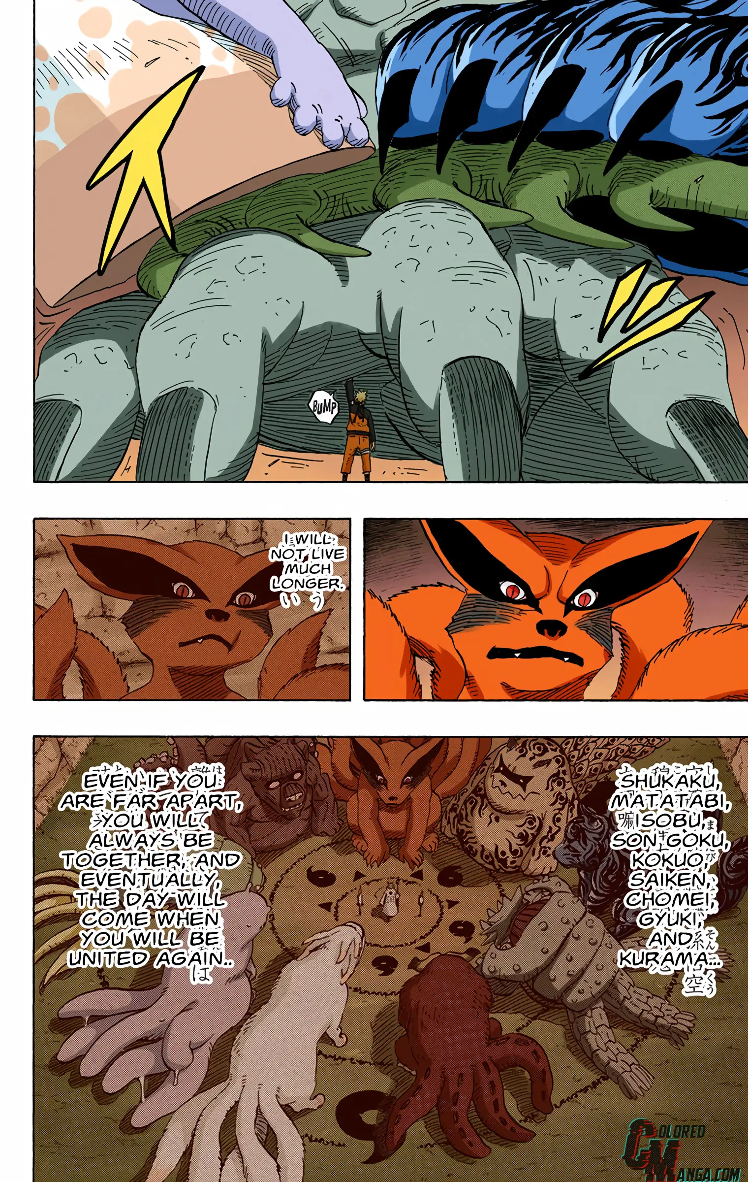 Naruto Colored Manga Online, chapter 572, page 10