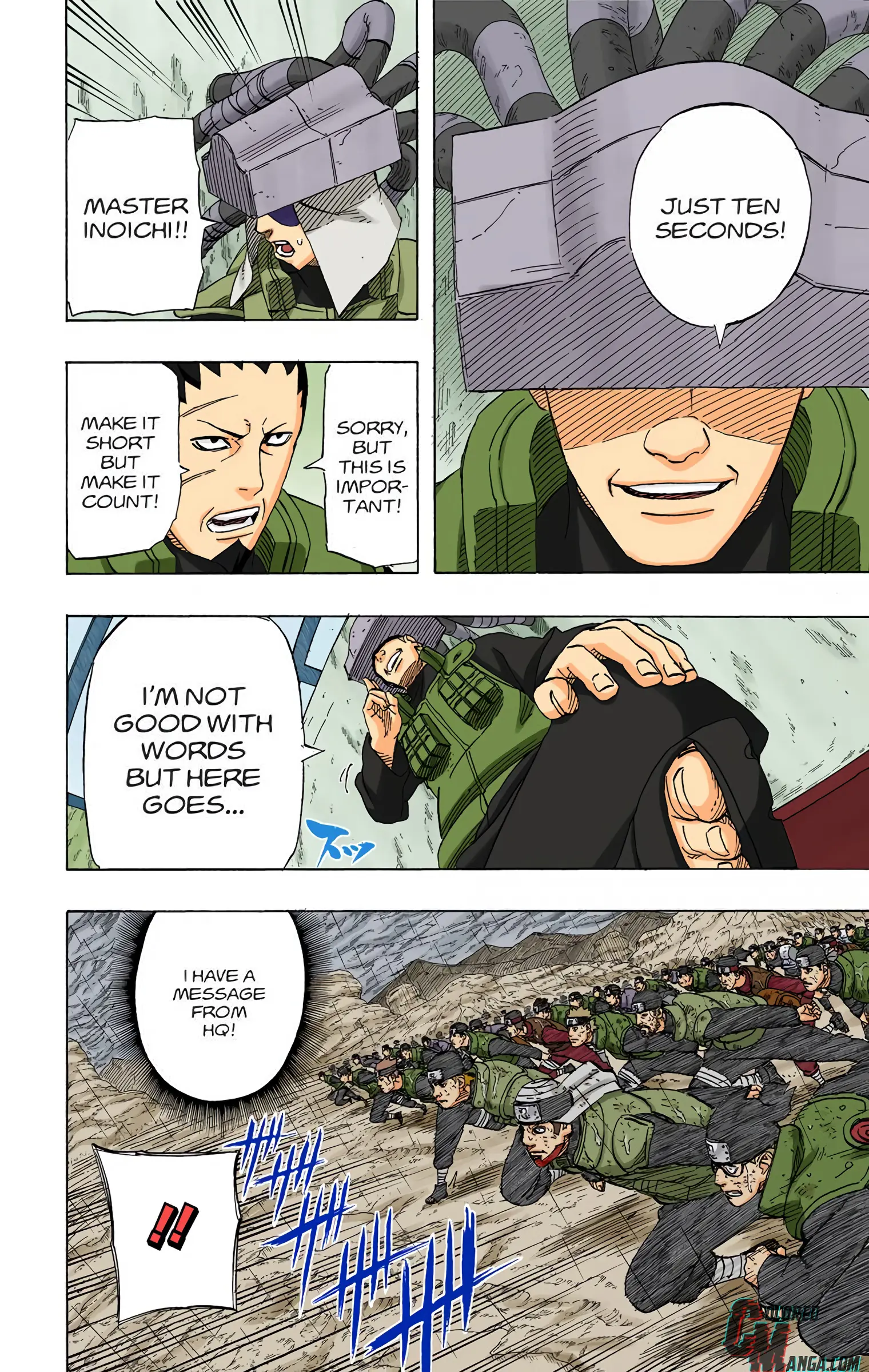 Naruto Colored Manga Online, chapter 573, page 6