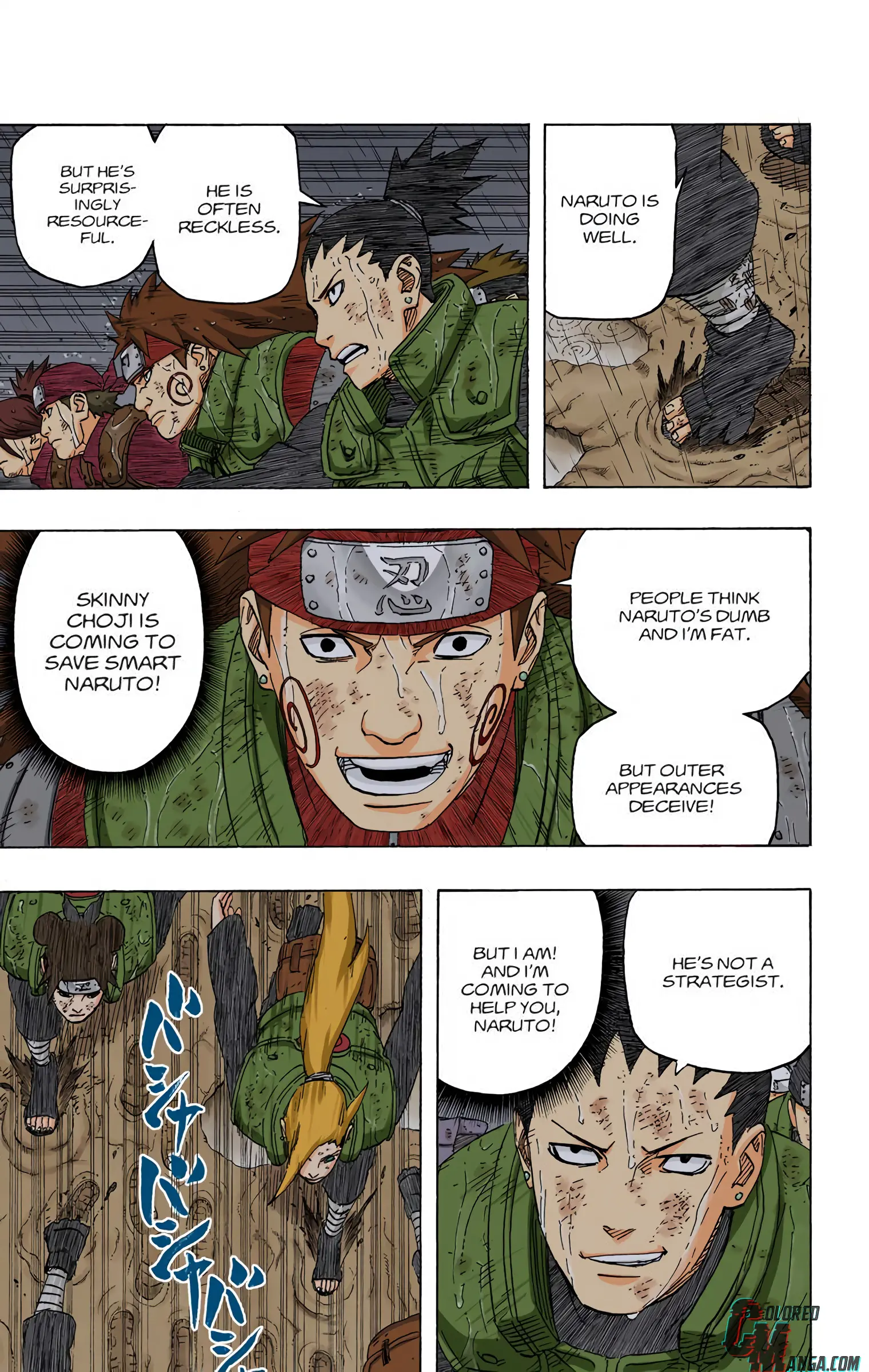 Naruto Colored Manga Online, chapter 573, page 11