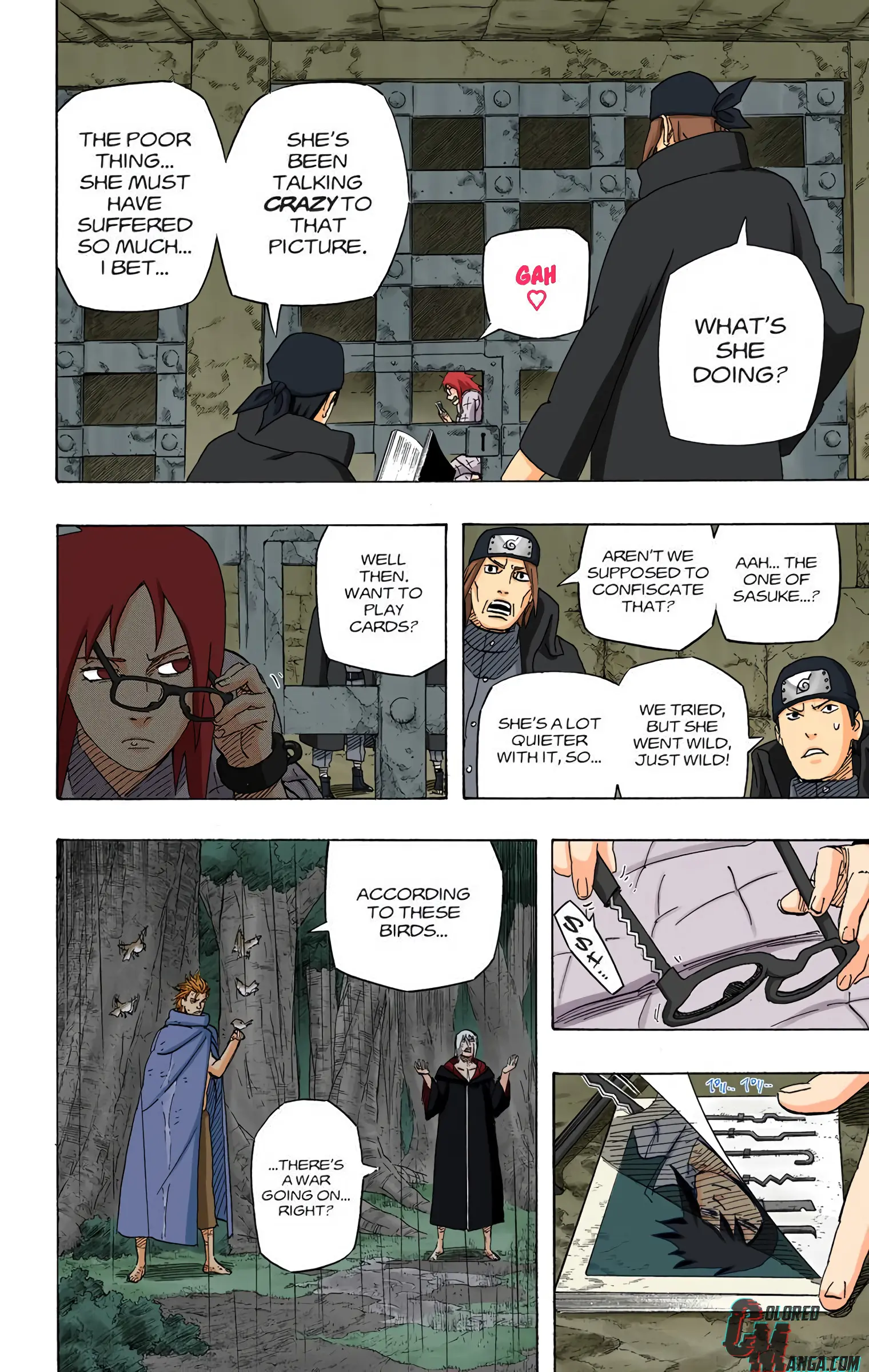 Naruto Colored Manga Online, chapter 574, page 2
