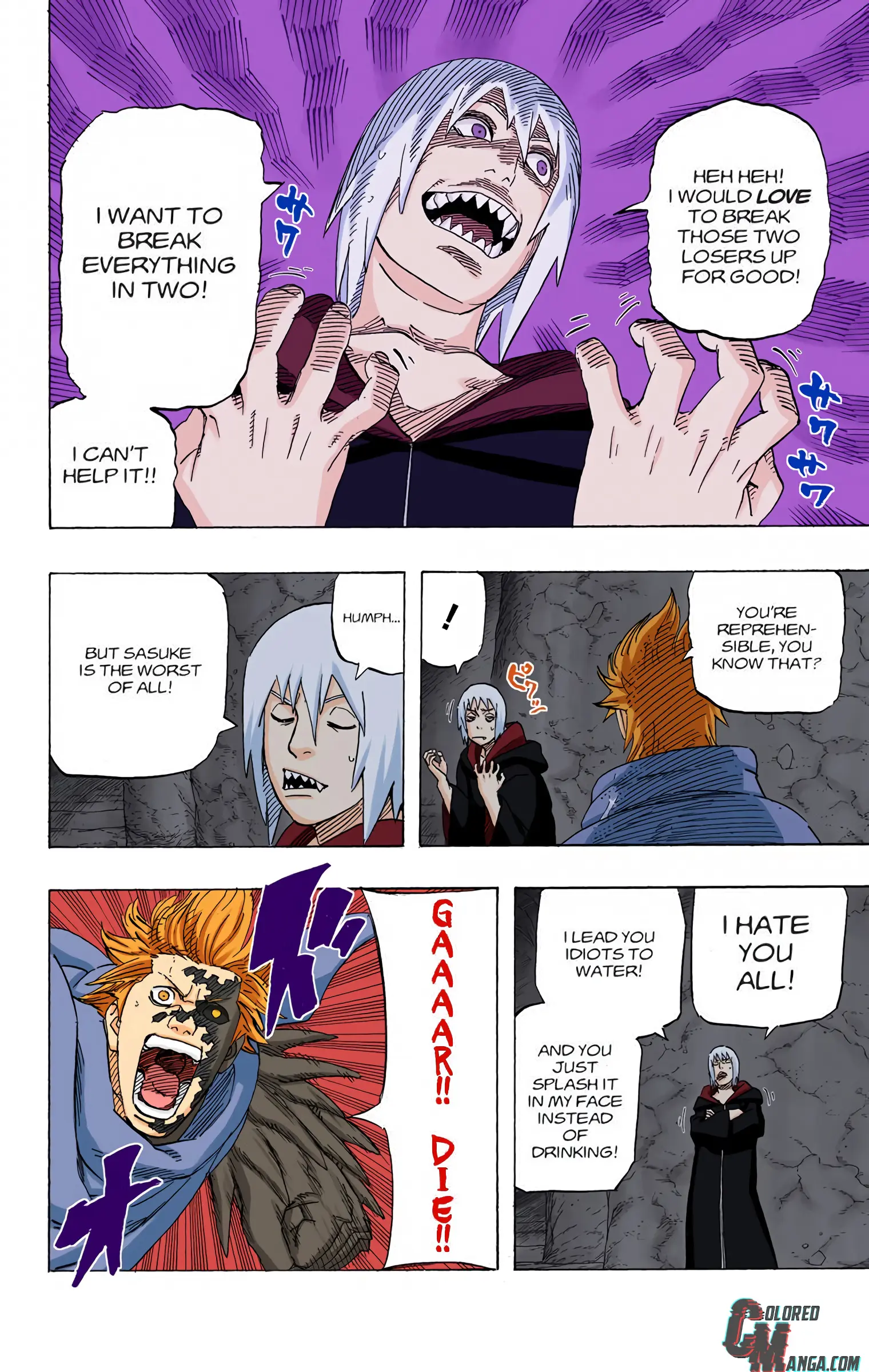 Naruto Colored Manga Online, chapter 574, page 4