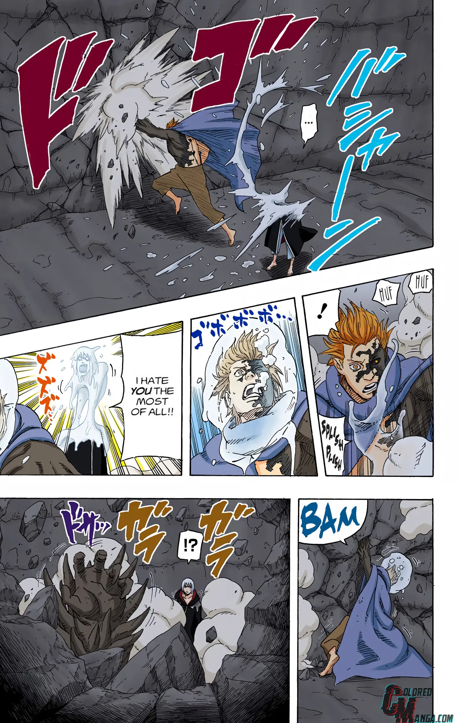 Naruto Colored Manga Online, chapter 574, page 5