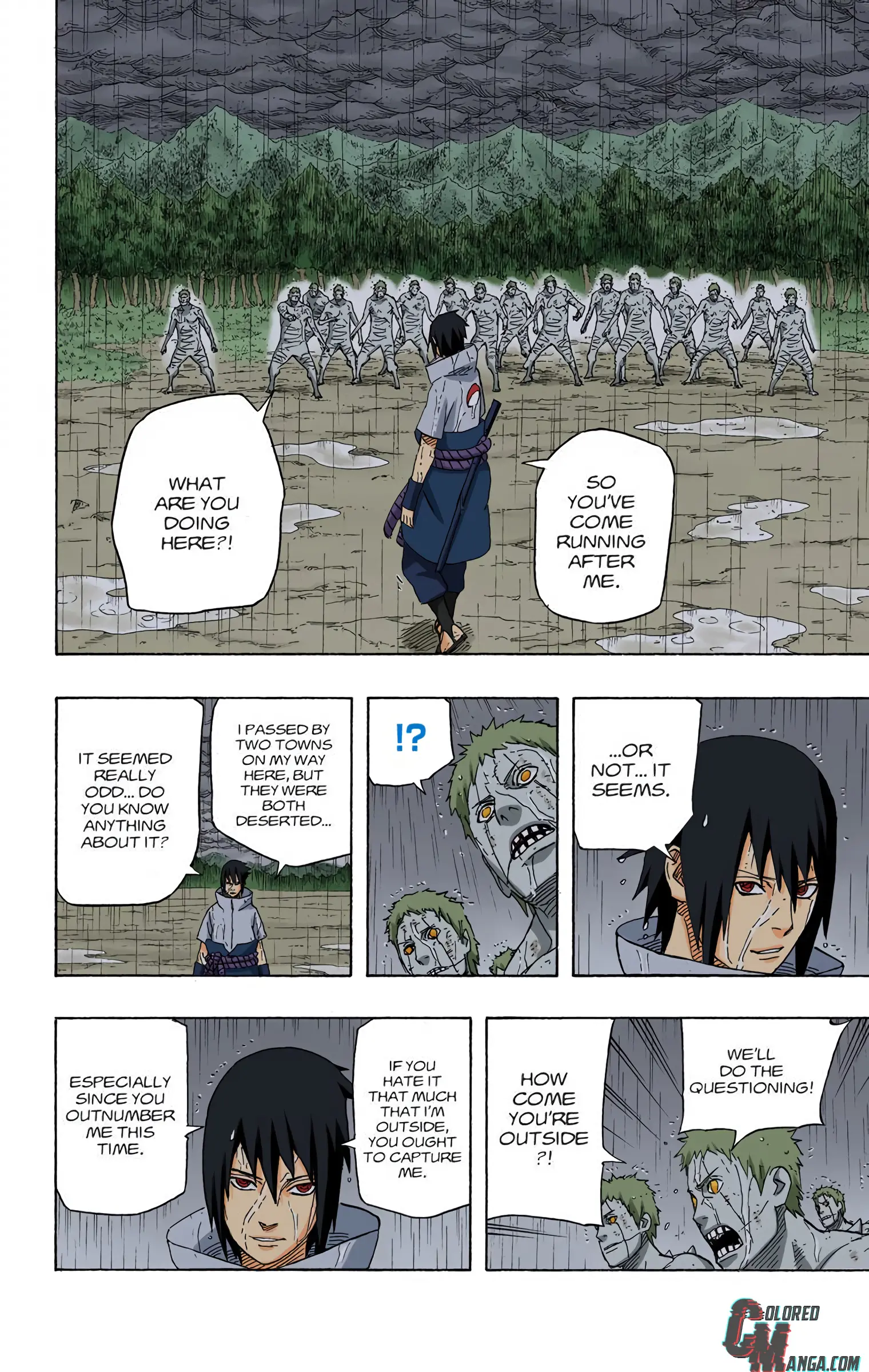 Naruto Colored Manga Online, chapter 574, page 8