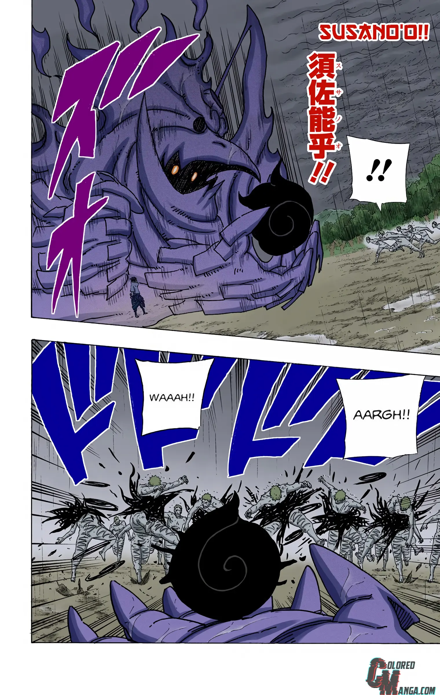 Naruto Colored Manga Online, chapter 574, page 10