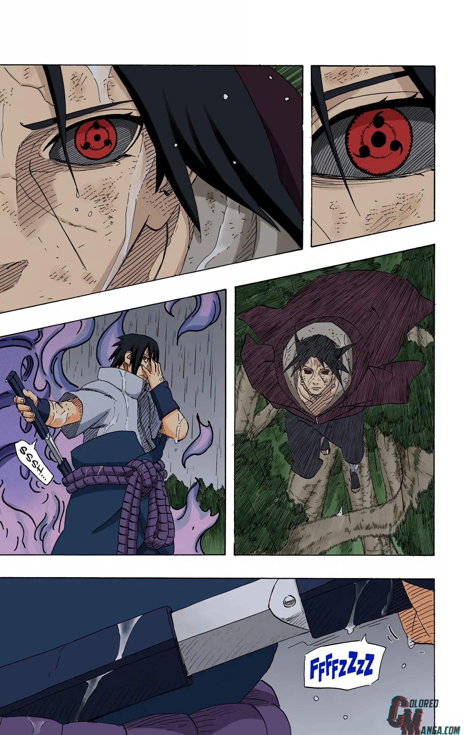 Naruto Colored Manga Online, chapter 574, page 17