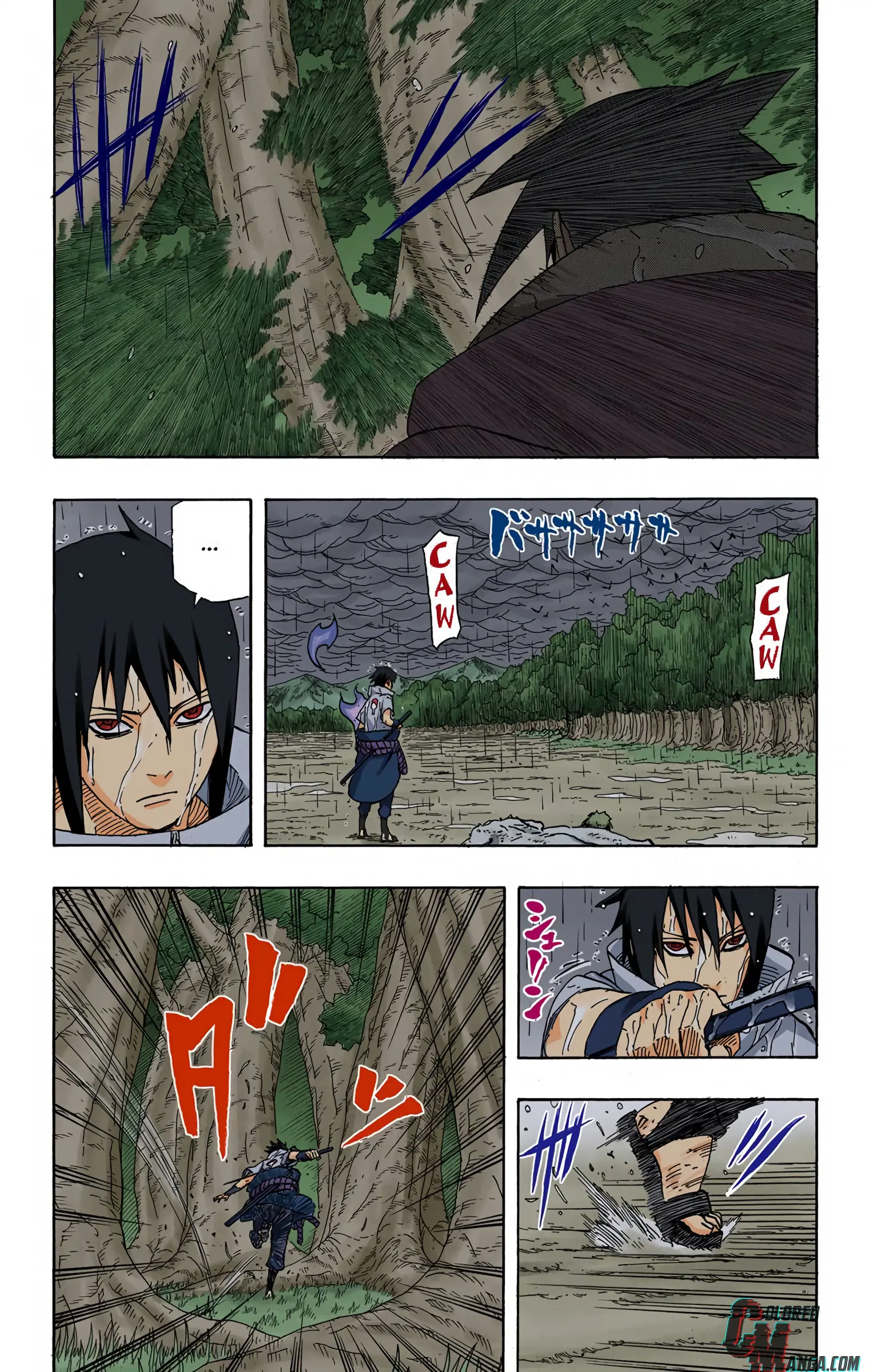Naruto Colored Manga Online, chapter 575, page 13