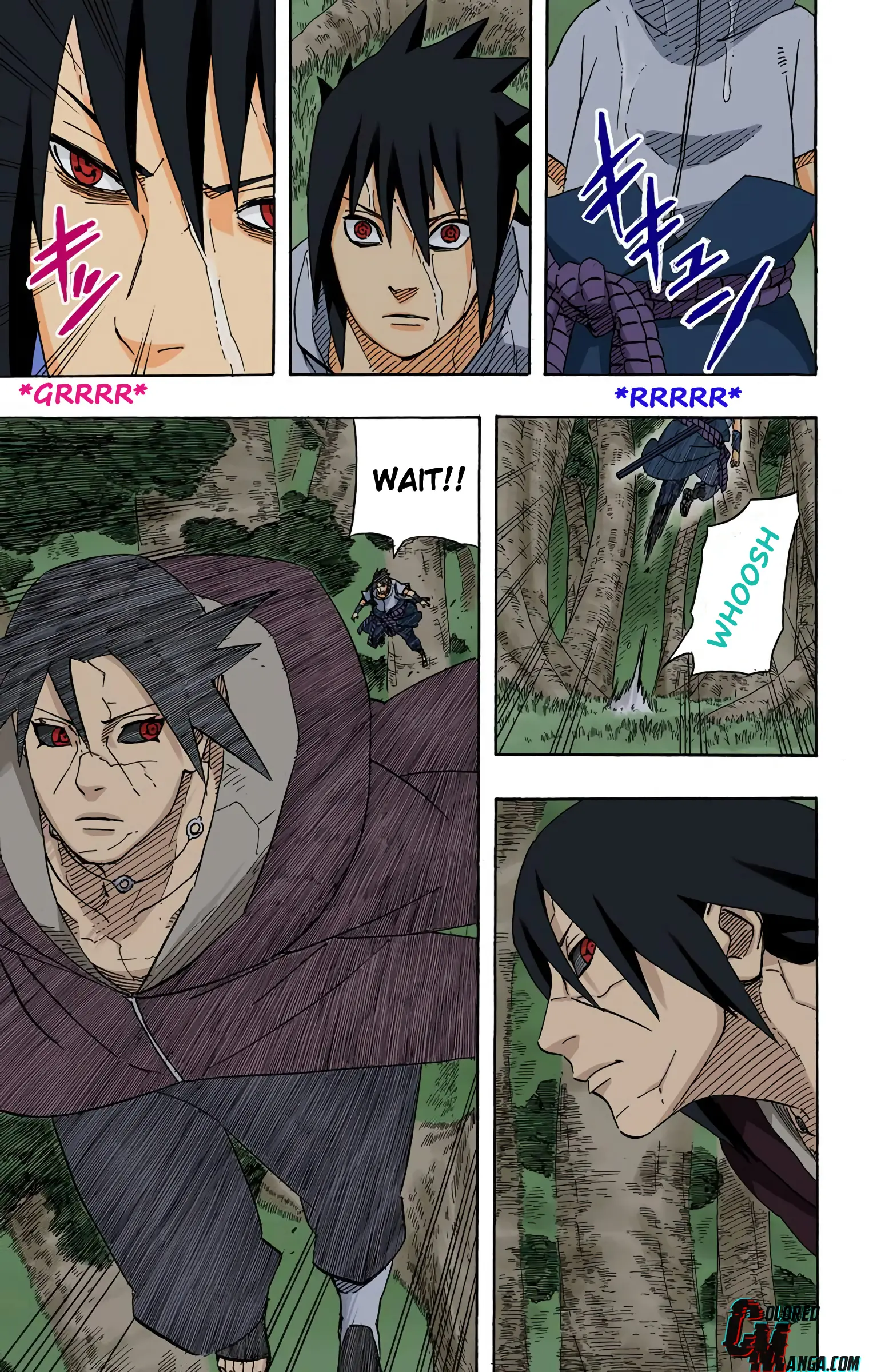 Naruto Colored Manga Online, chapter 576, page 8