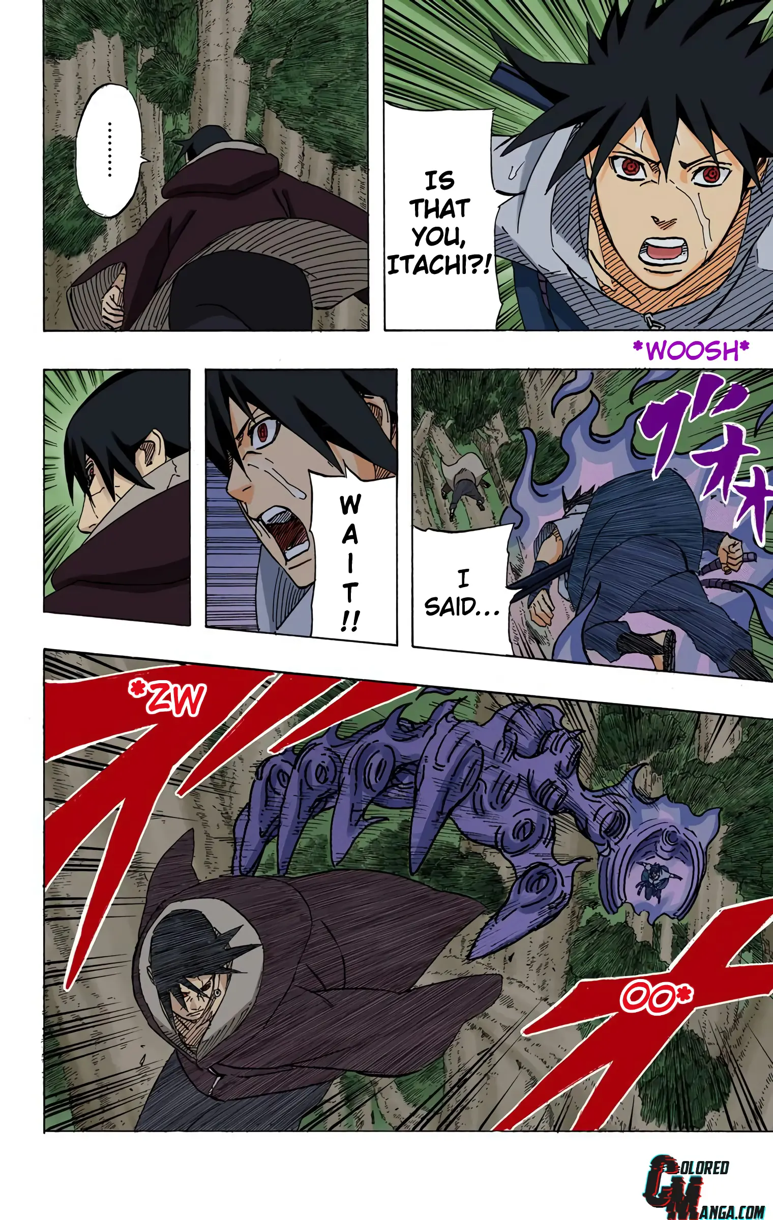 Naruto Colored Manga Online, chapter 576, page 9