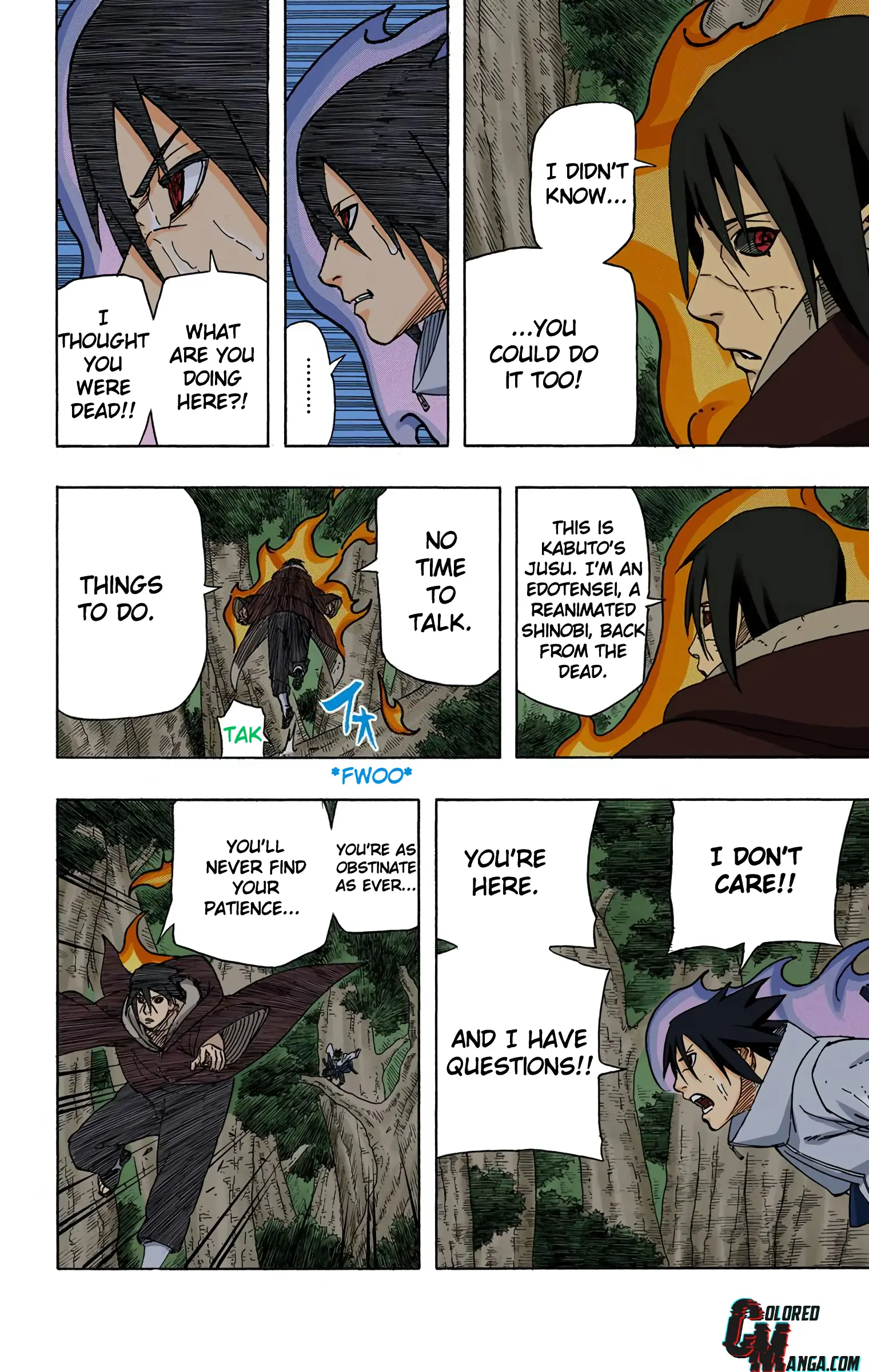 Naruto Colored Manga Online, chapter 576, page 11