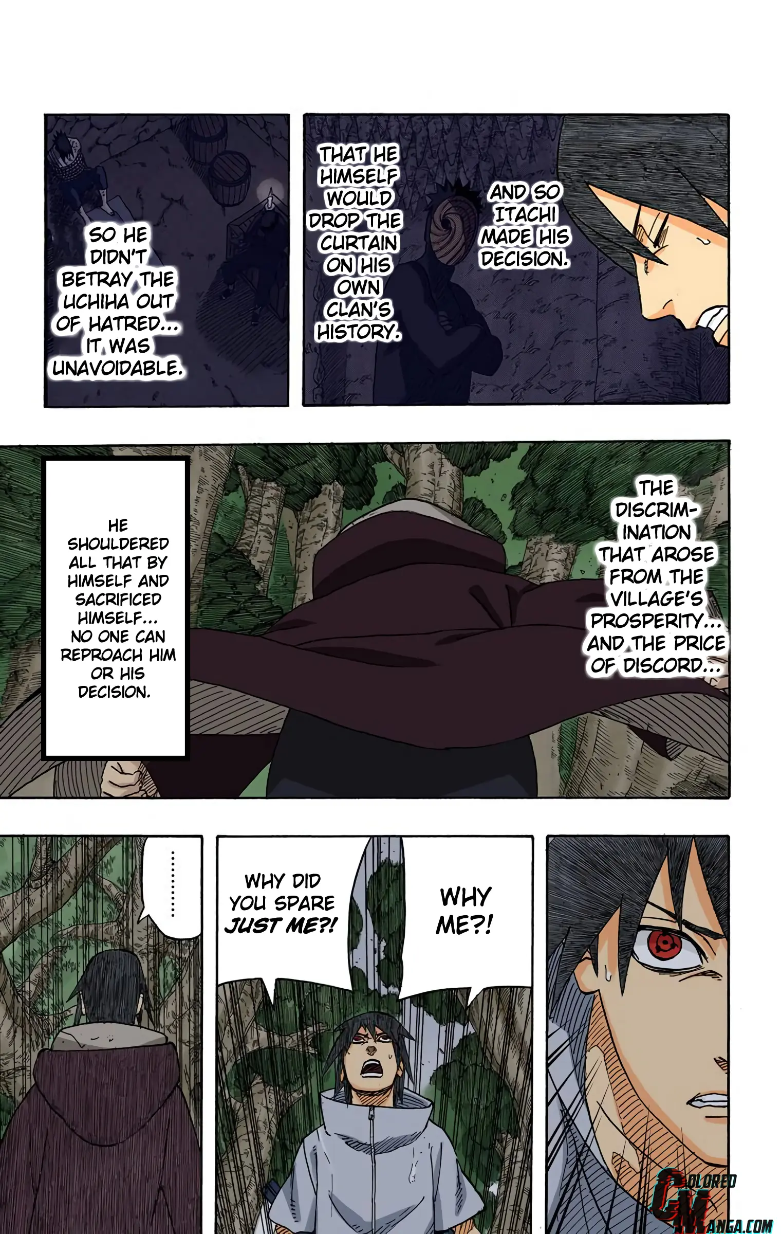 Naruto Colored Manga Online, chapter 576, page 14