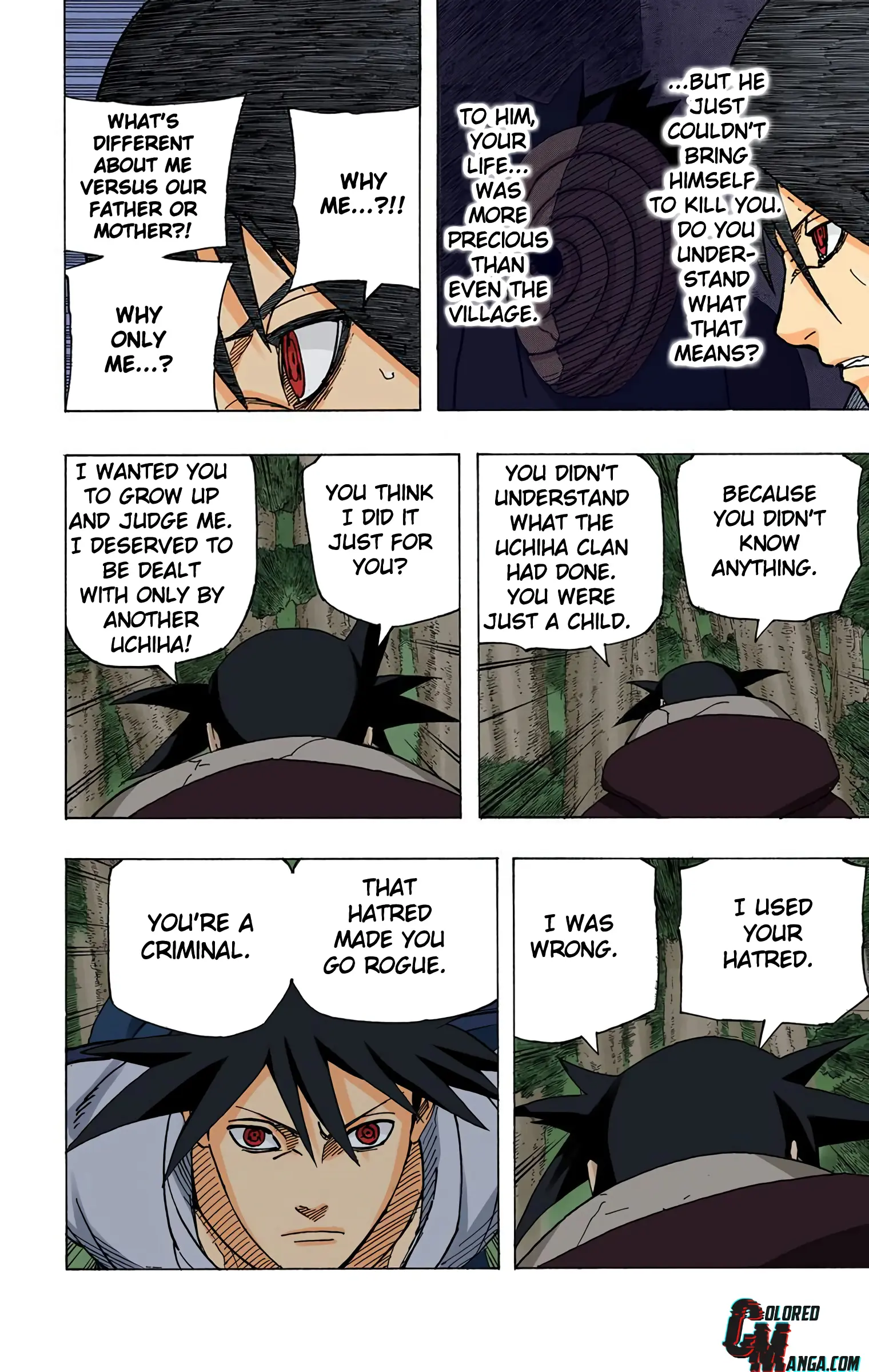 Naruto Colored Manga Online, chapter 576, page 15