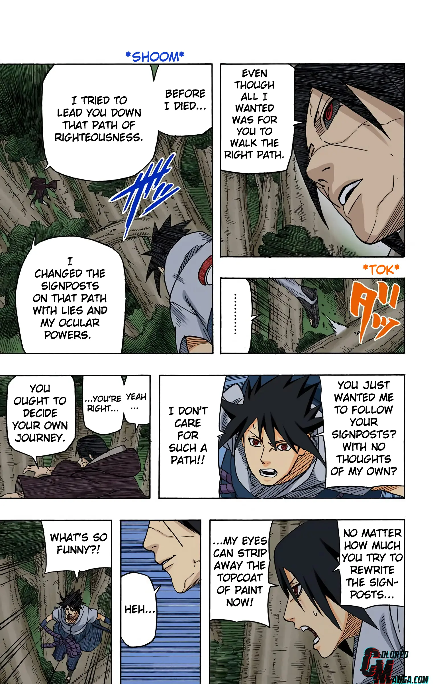 Naruto Colored Manga Online, chapter 576, page 16