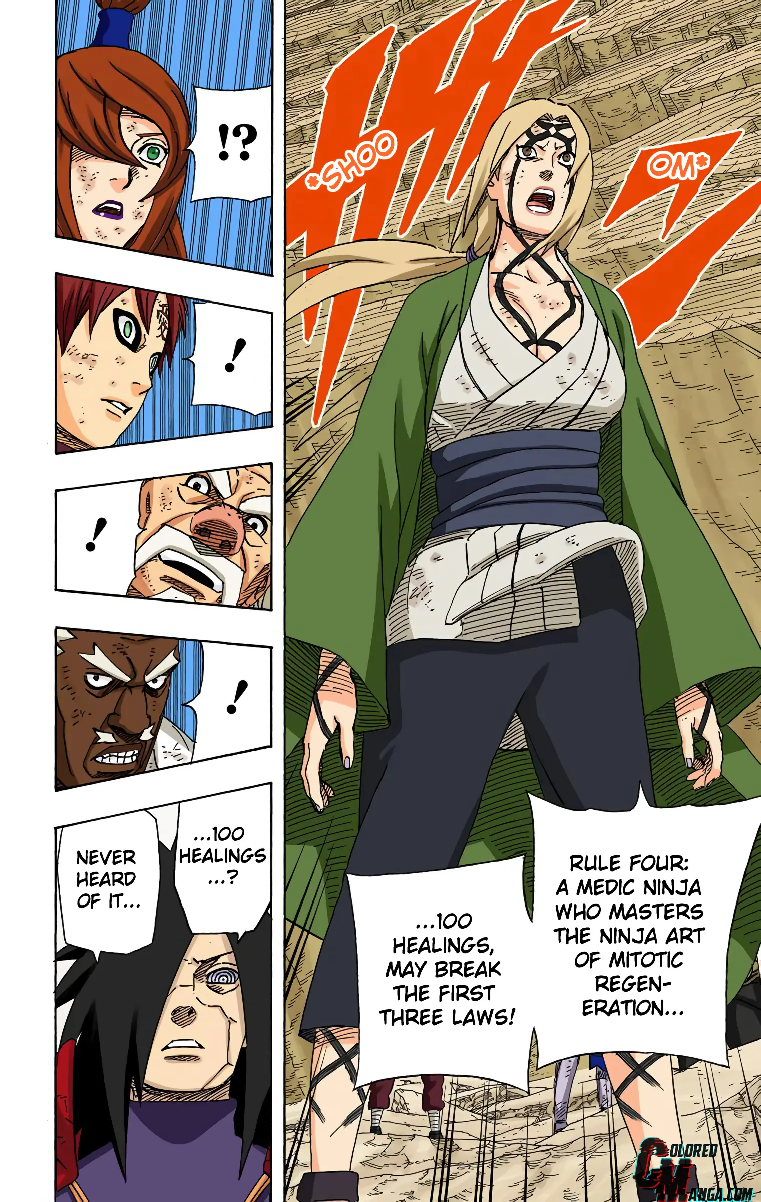 Naruto Colored Manga Online, chapter 577, page 2