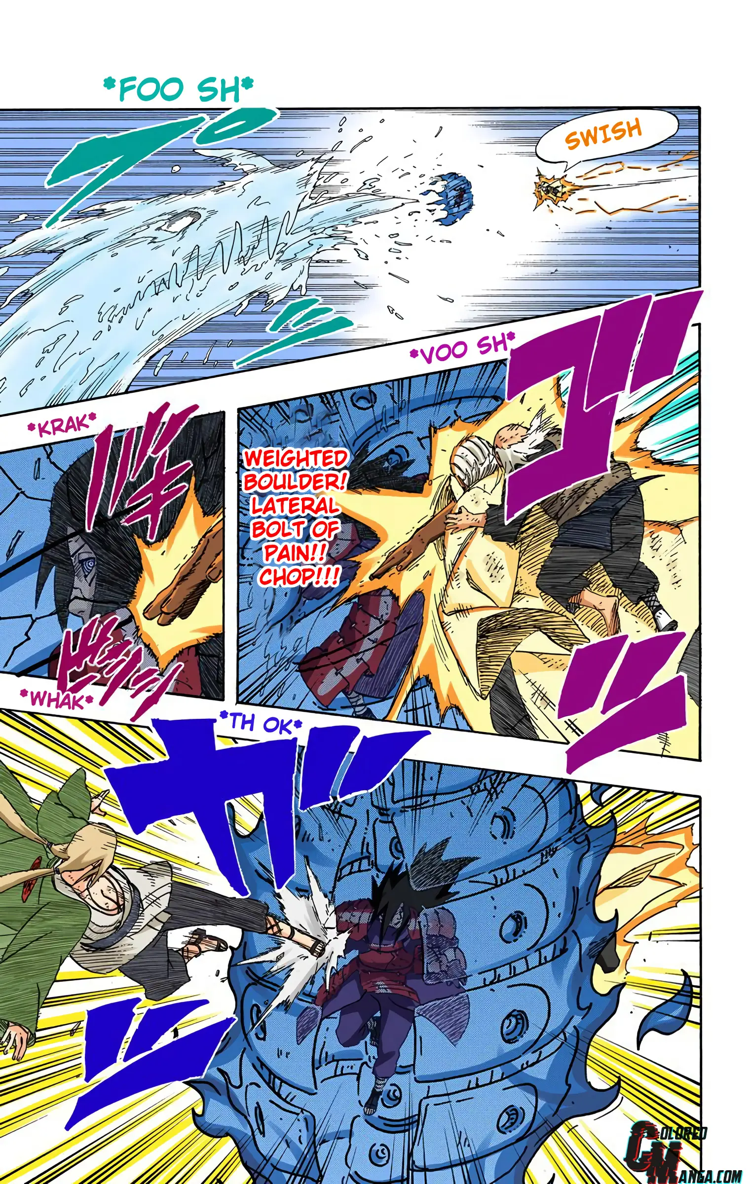 Naruto Colored Manga Online, chapter 577, page 5