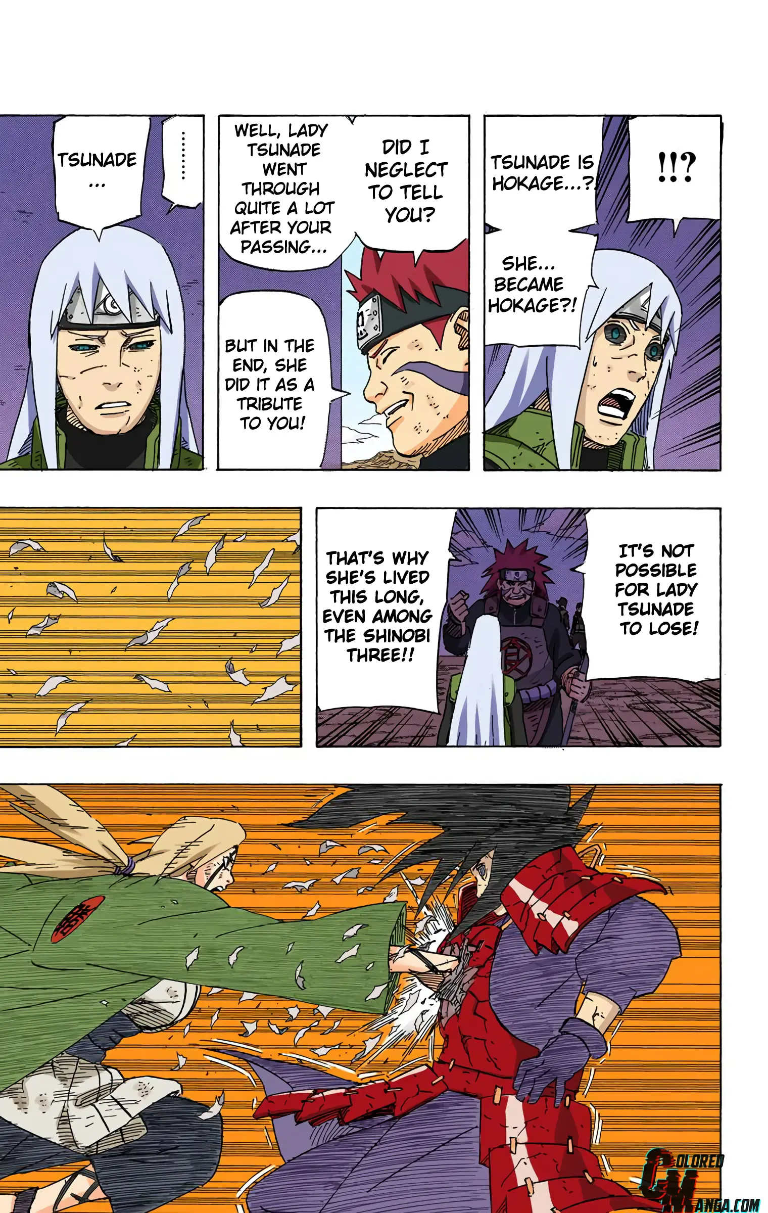 Naruto Colored Manga Online, chapter 577, page 8