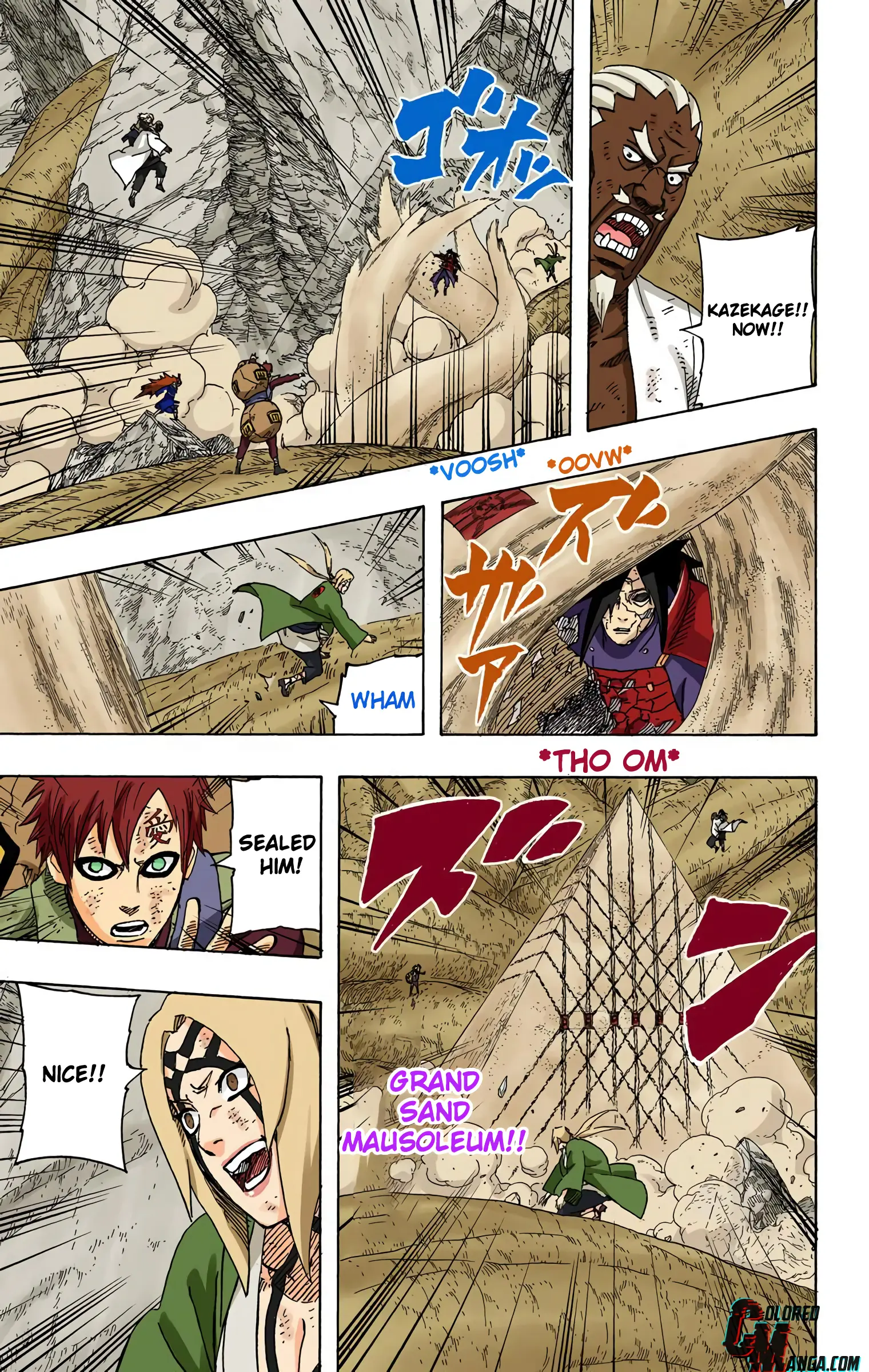 Naruto Colored Manga Online, chapter 577, page 10