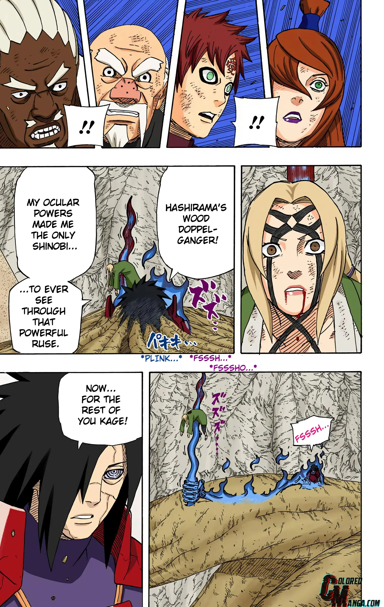 Naruto Colored Manga Online, chapter 577, page 12