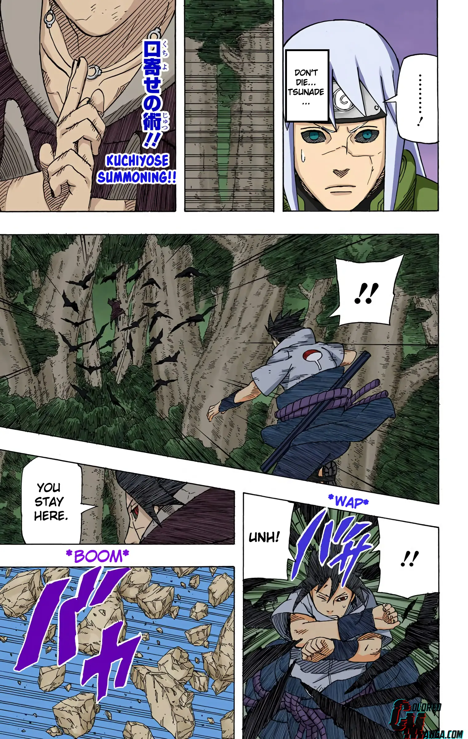 Naruto Colored Manga Online, chapter 577, page 14