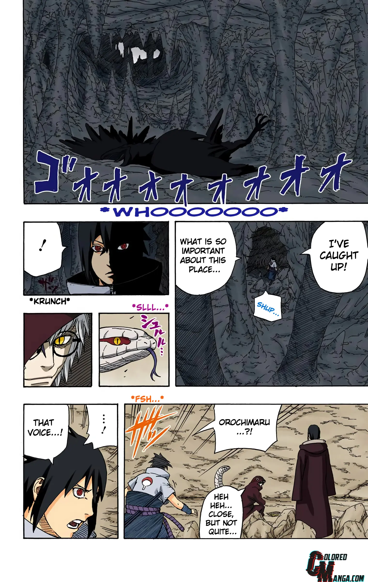 Naruto Colored Manga Online, chapter 578, page 2