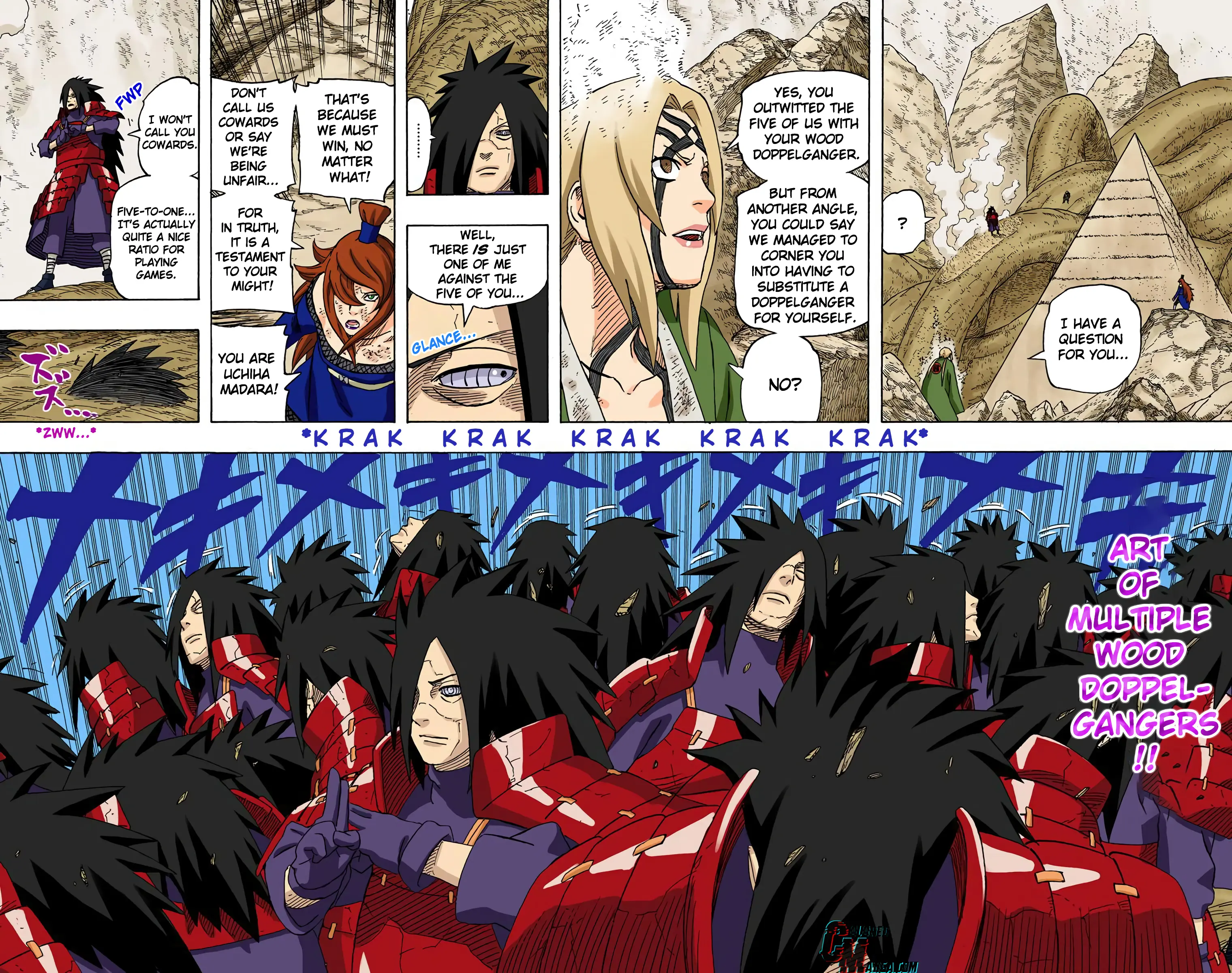 Naruto Colored Manga Online, chapter 578, page 8