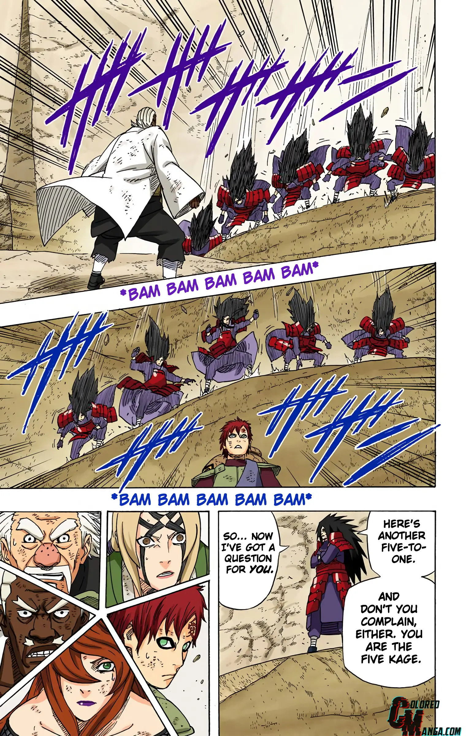 Naruto Colored Manga Online, chapter 578, page 10