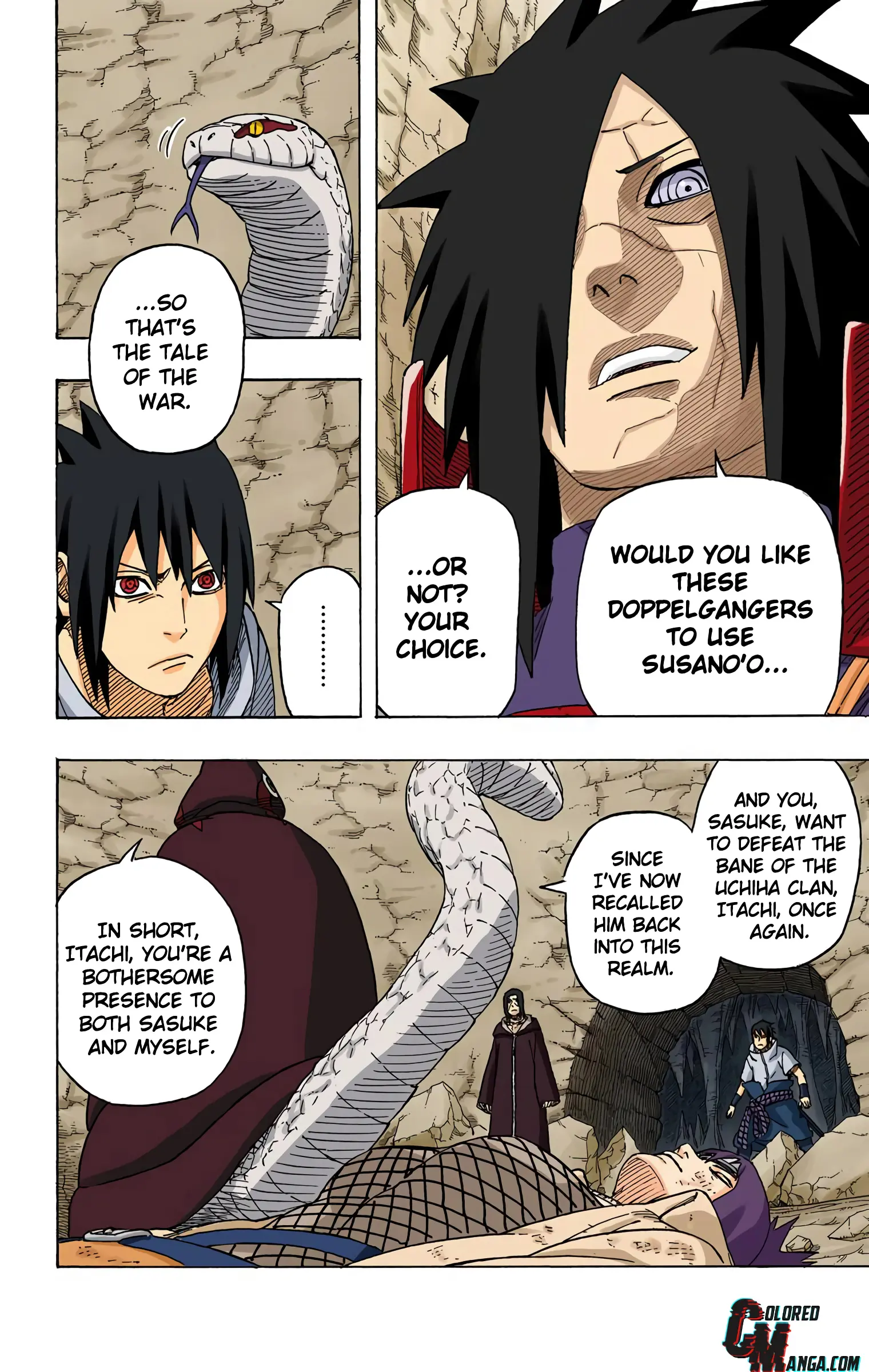 Naruto Colored Manga Online, chapter 578, page 11