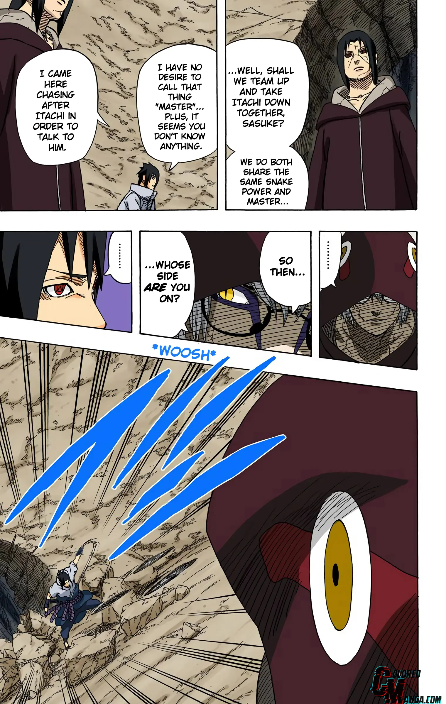 Naruto Colored Manga Online, chapter 578, page 12