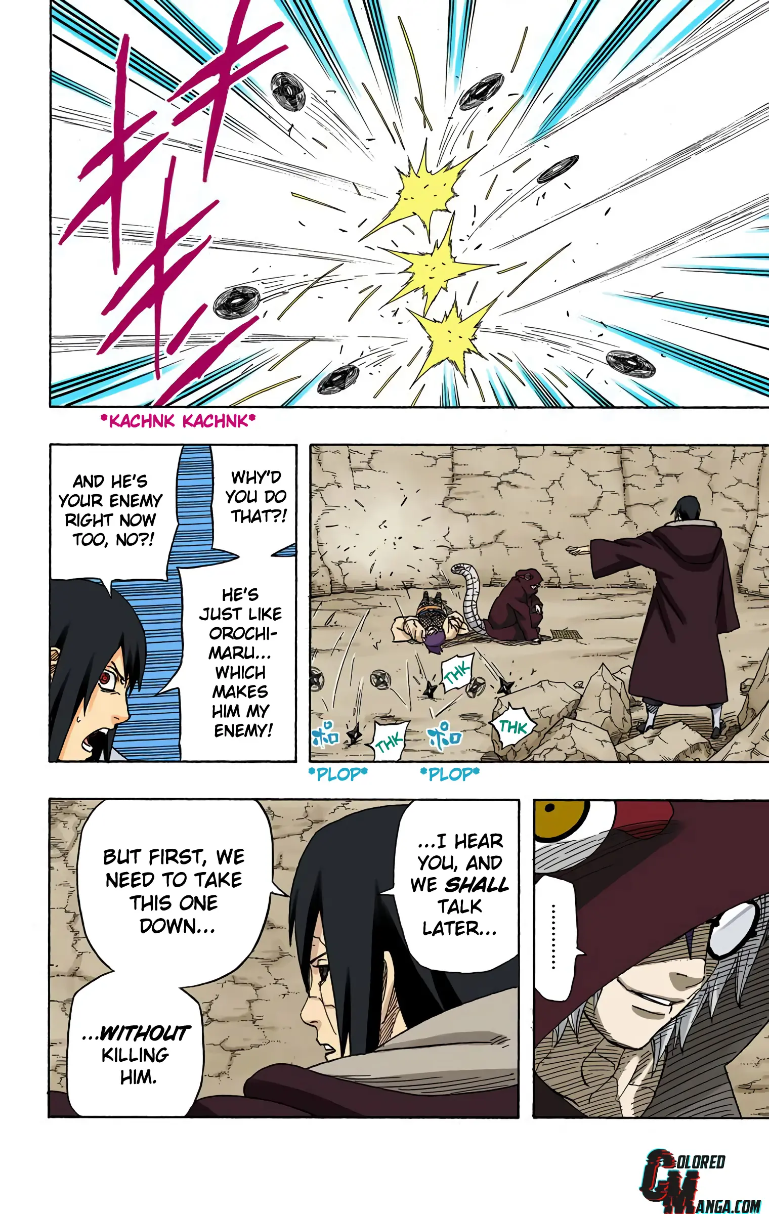 Naruto Colored Manga Online, chapter 578, page 13