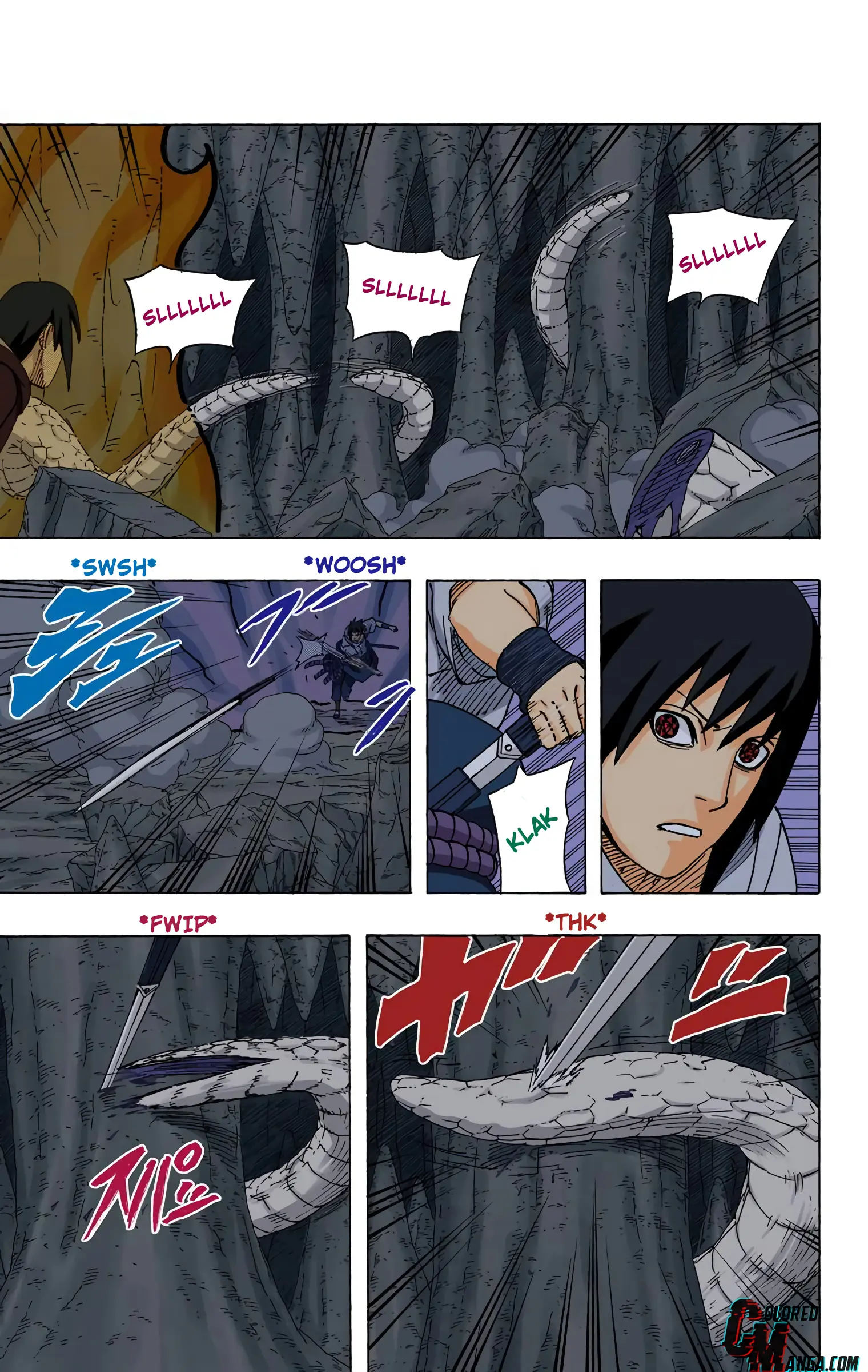 Naruto Colored Manga Online, chapter 579, page 8