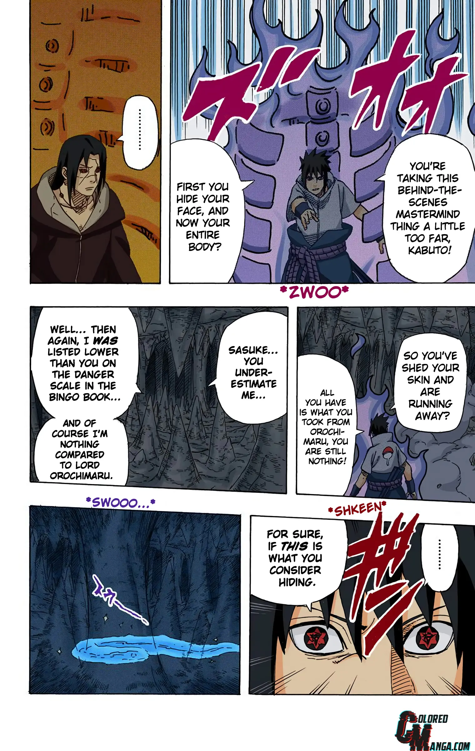 Naruto Colored Manga Online, chapter 579, page 9