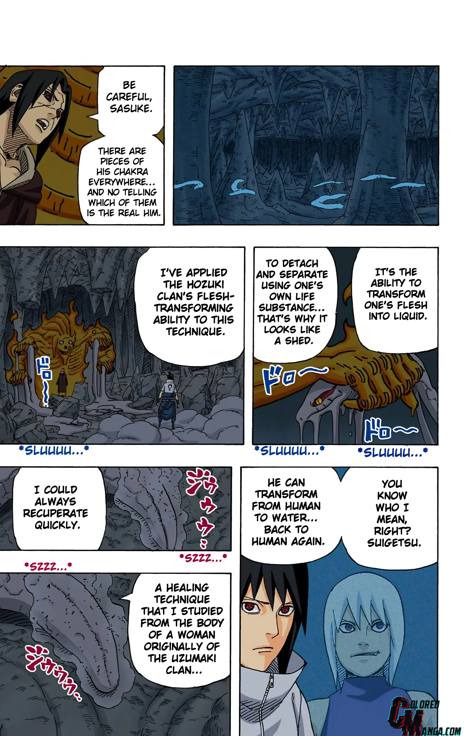 Naruto Colored Manga Online, chapter 579, page 10
