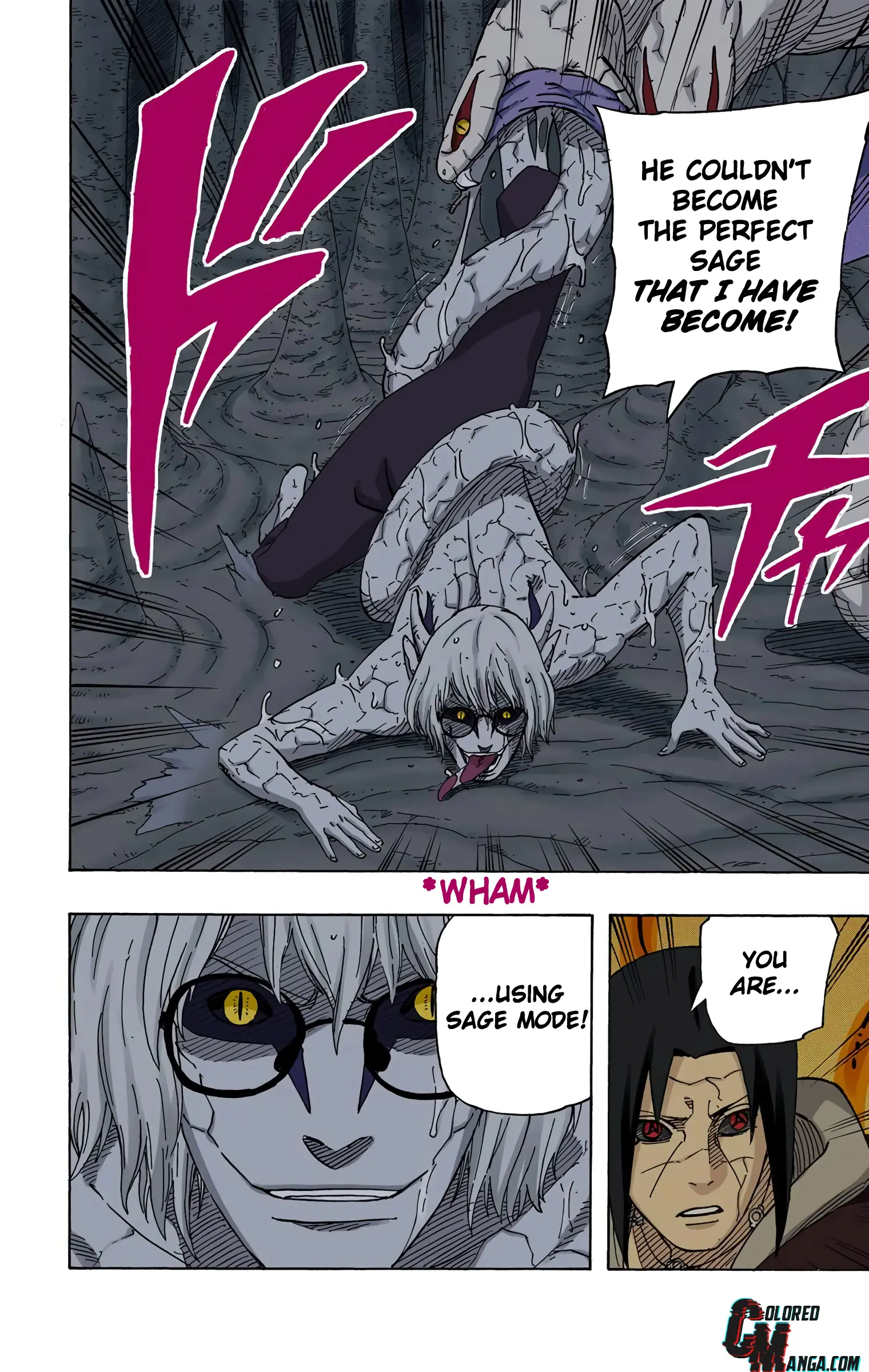 Naruto Colored Manga Online, chapter 579, page 17