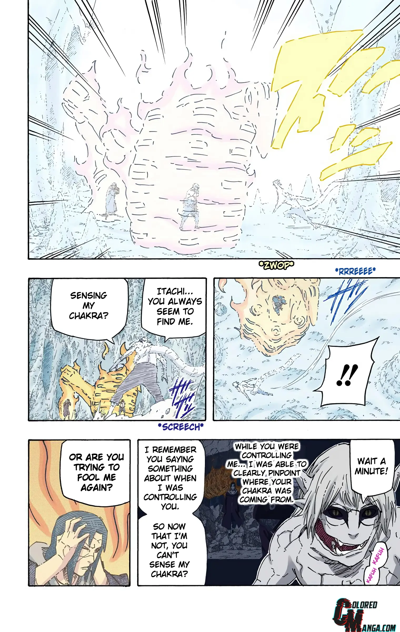 Naruto Colored Manga Online, chapter 580, page 6