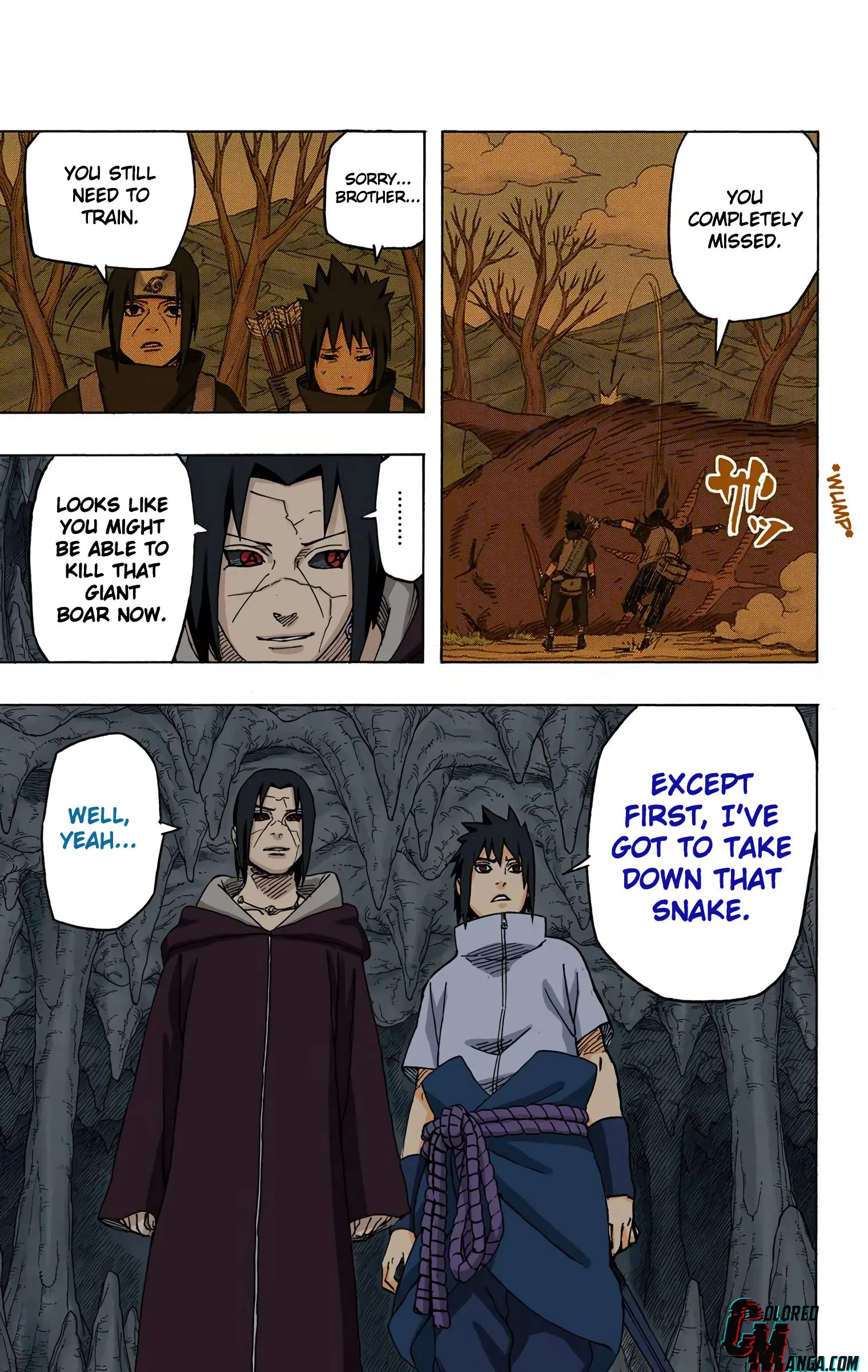 Naruto Colored Manga Online, chapter 580, page 16