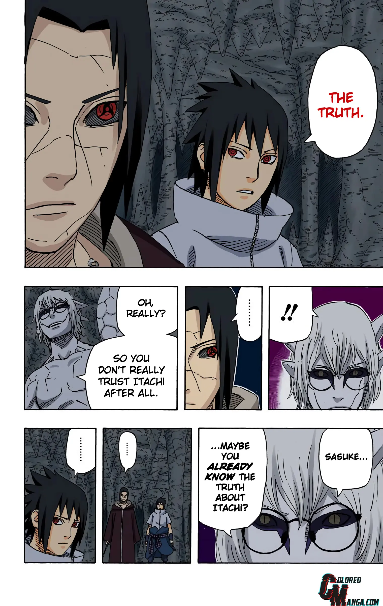 Naruto Colored Manga Online, chapter 581, page 2