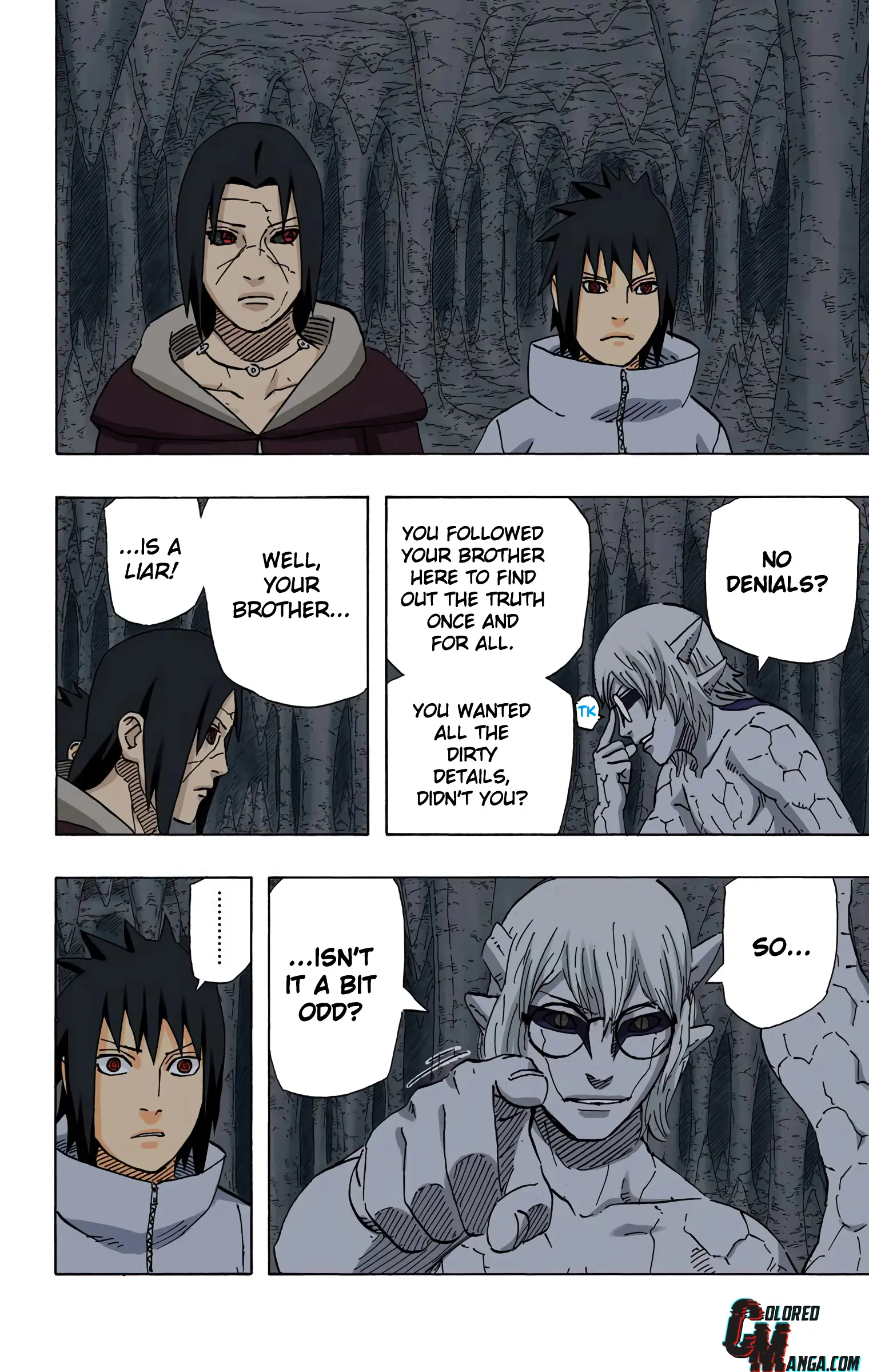 Naruto Colored Manga Online, chapter 581, page 4