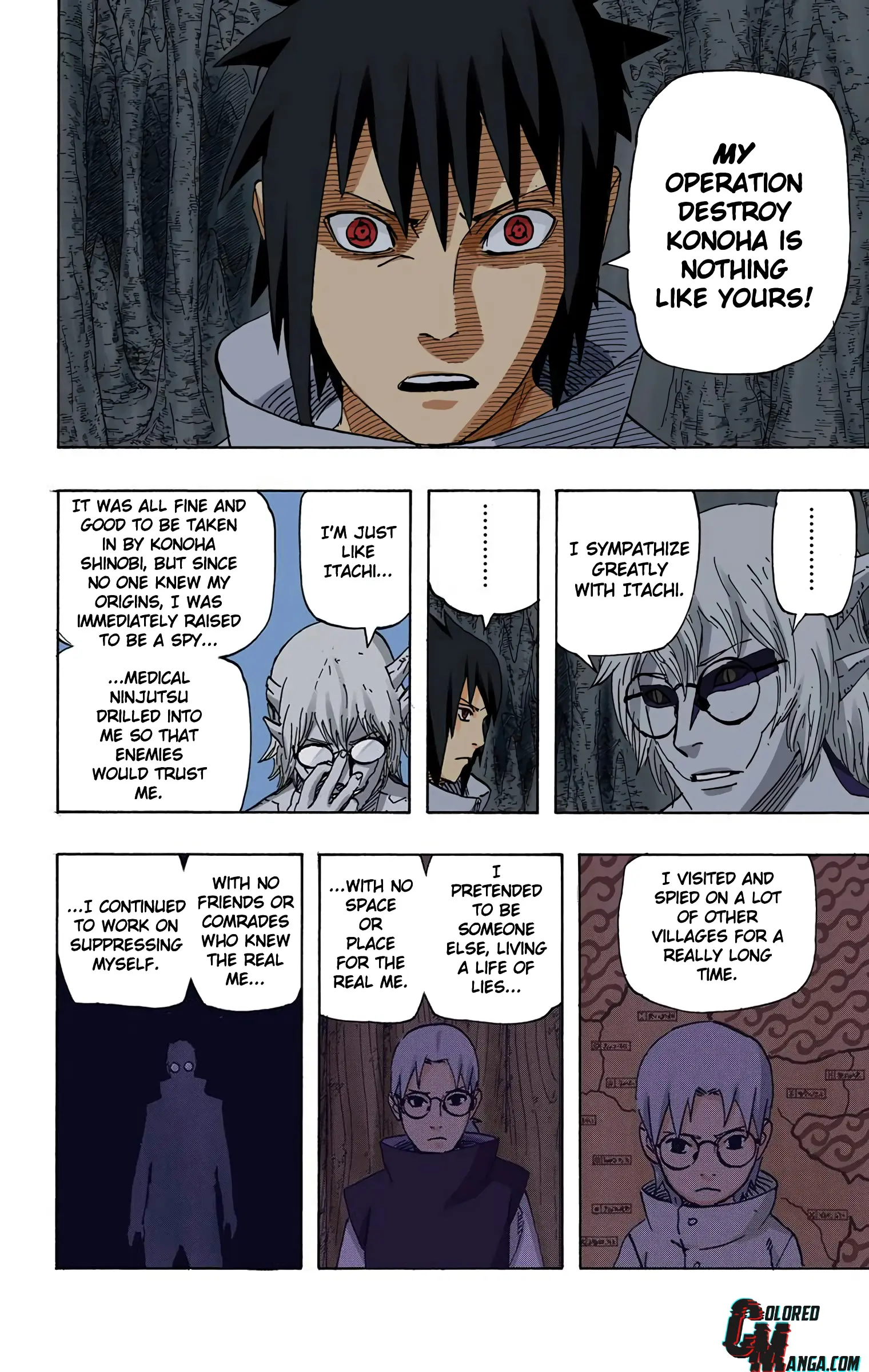 Naruto Colored Manga Online, chapter 581, page 10