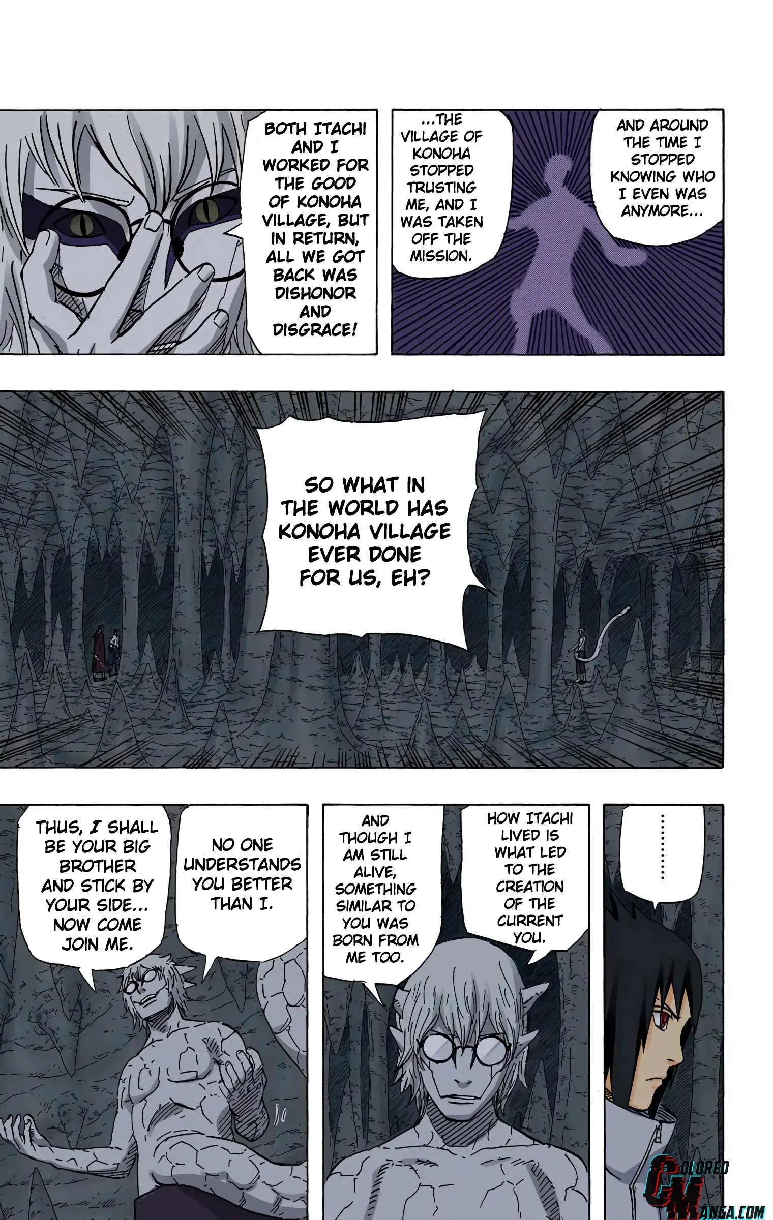 Naruto Colored Manga Online, chapter 581, page 11