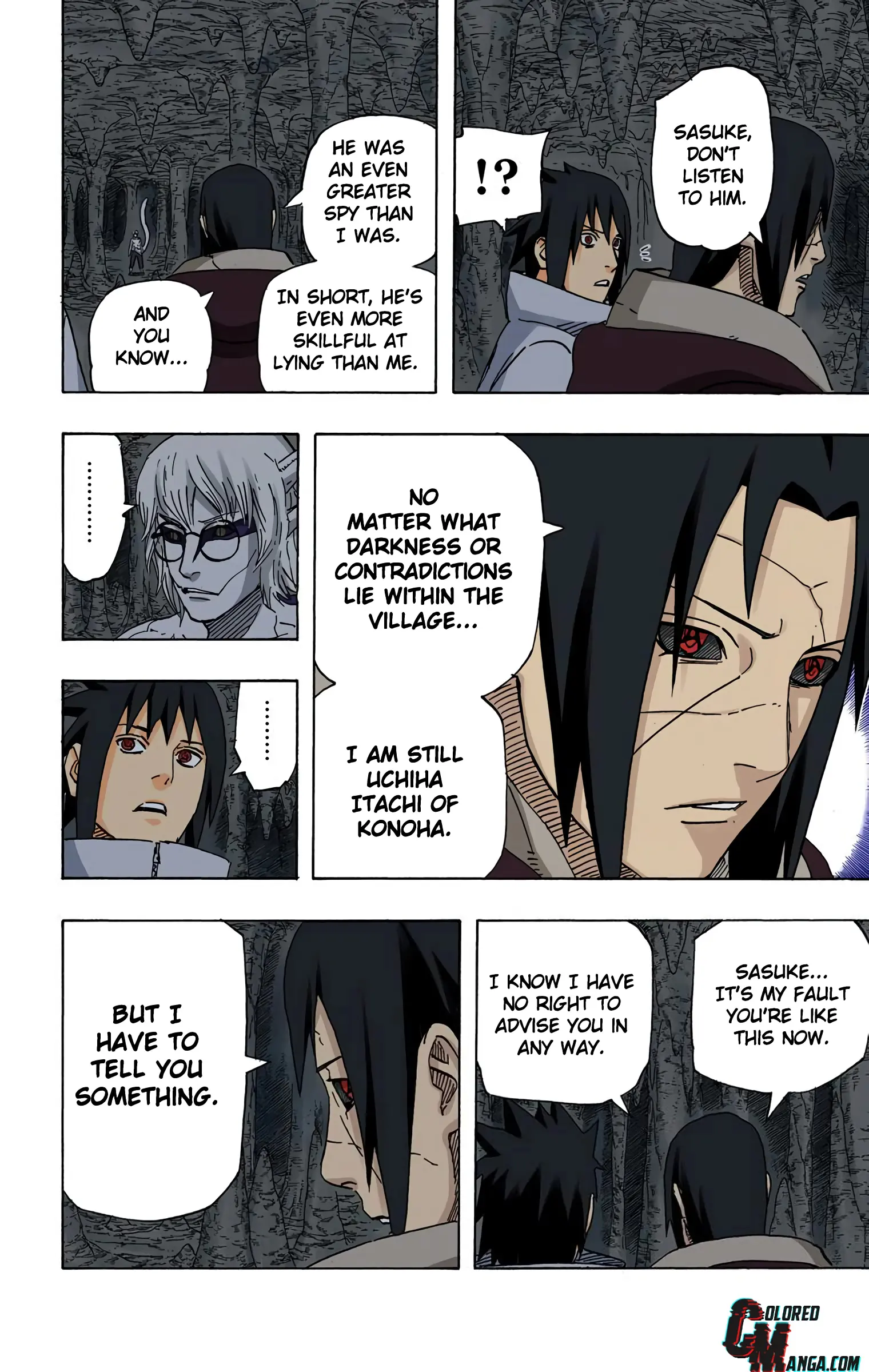 Naruto Colored Manga Online, chapter 581, page 12